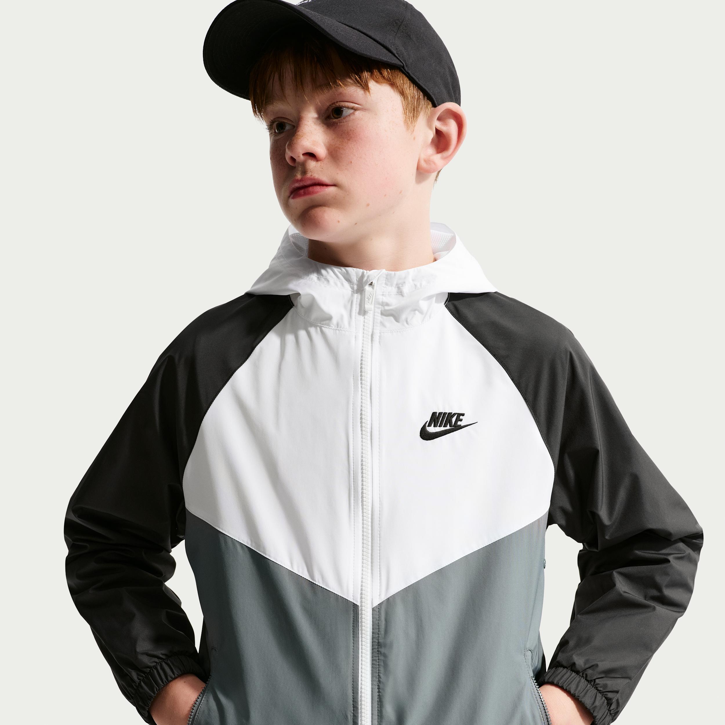 Nike Sportswear Windrunner Big Kids' Hooded Repel Jacket by NIKE