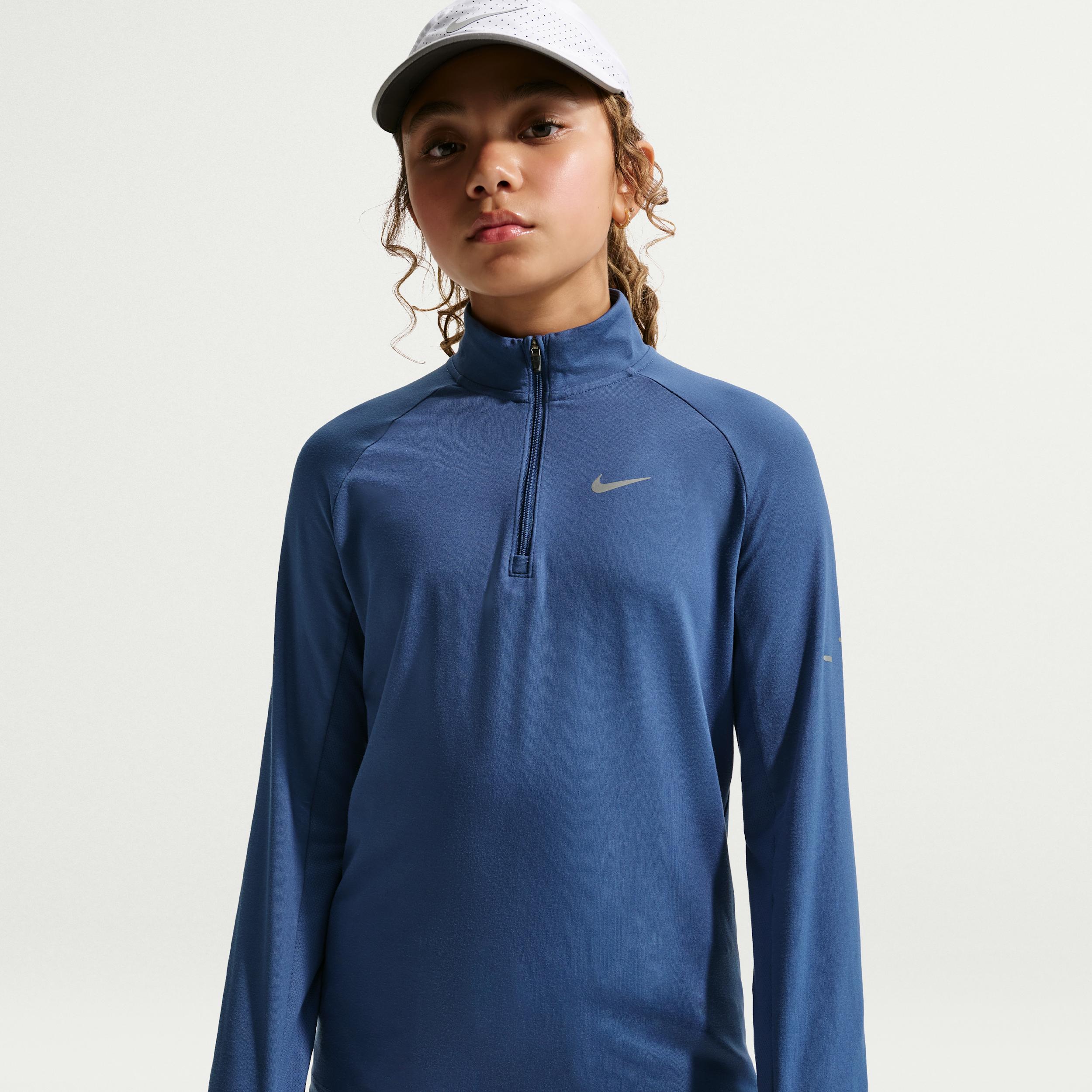 Nike Stride Kids' Dri-FIT 1/2-Zip Top by NIKE