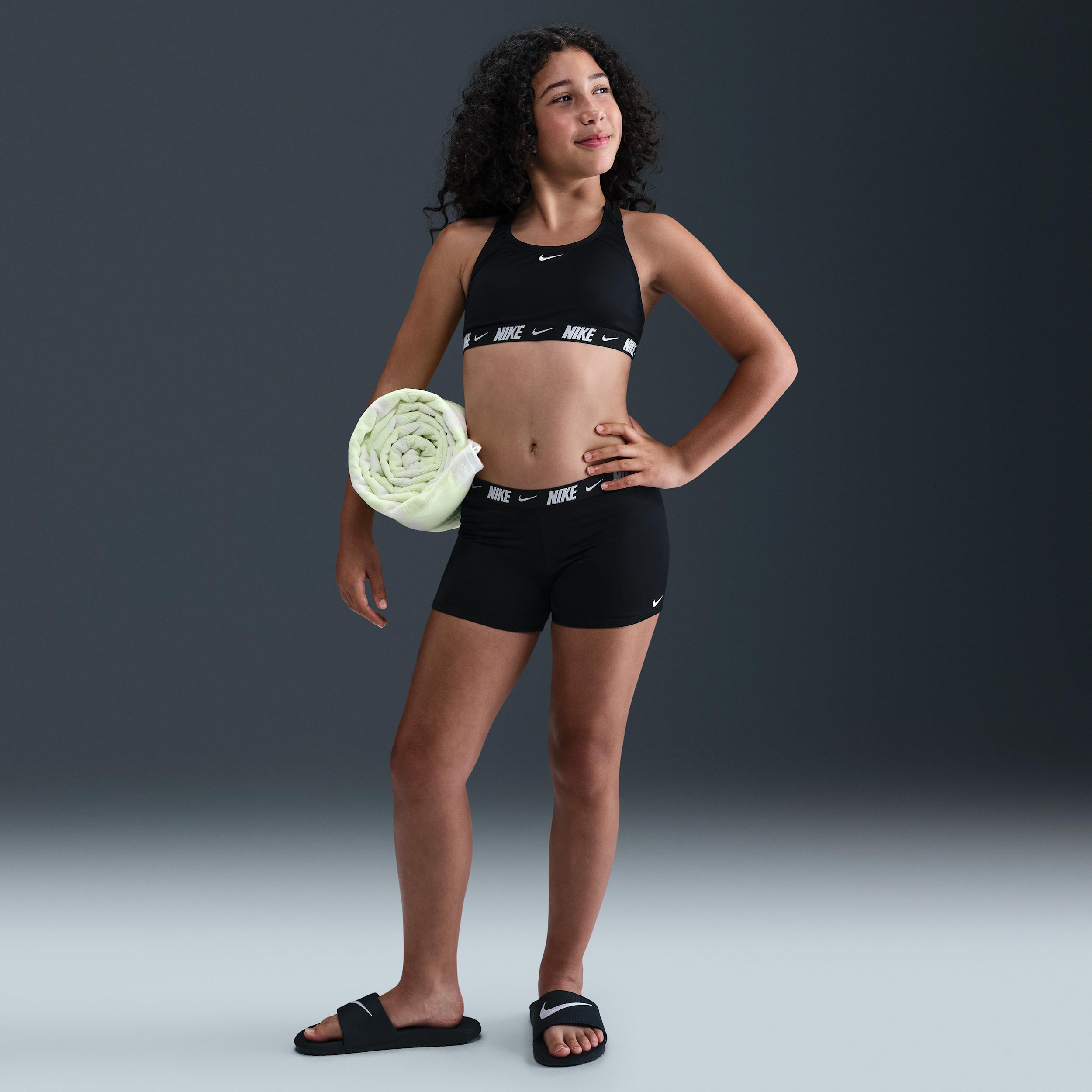 Nike Swim Big Kids' (Girls') Racerback Bikini & Short Set by NIKE