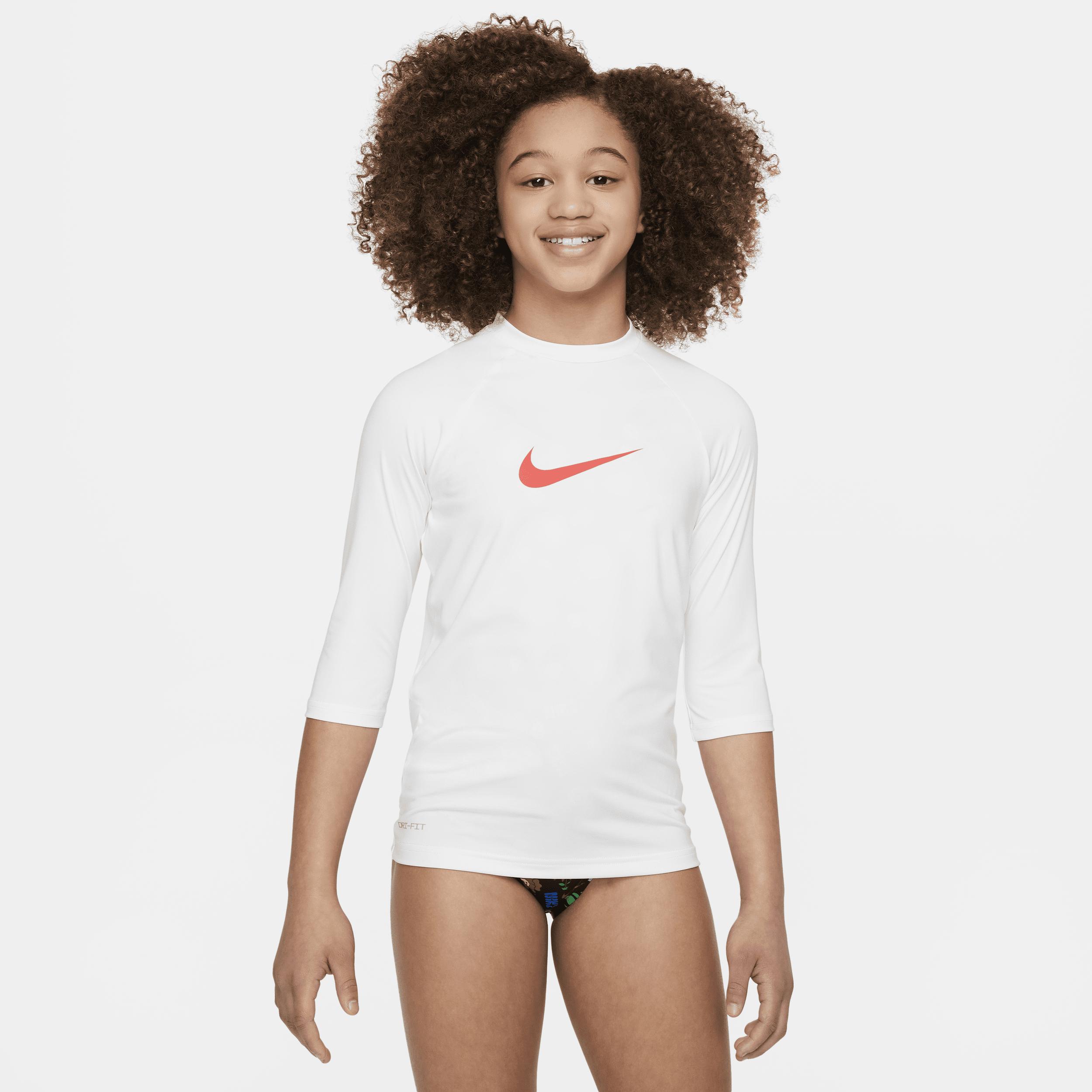 Nike Swim Big Kids' (Girls') Short-Sleeve Hydroguard by NIKE