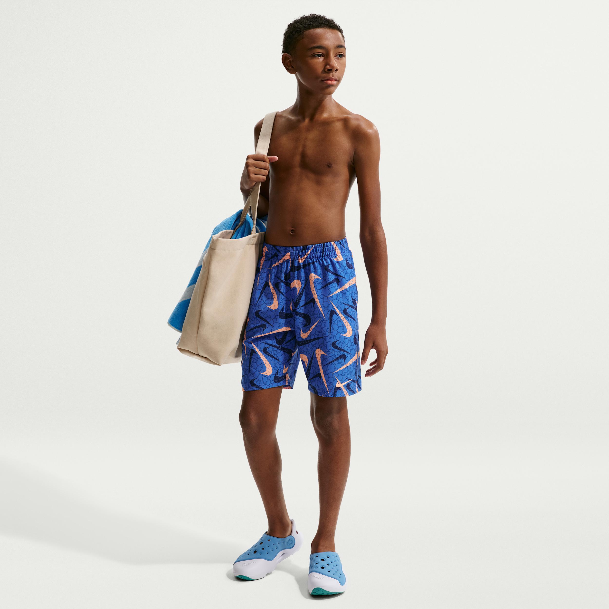 Nike Swim Breaker Big Kids' (Boys') 7" Brief-Lined Volley Short by NIKE