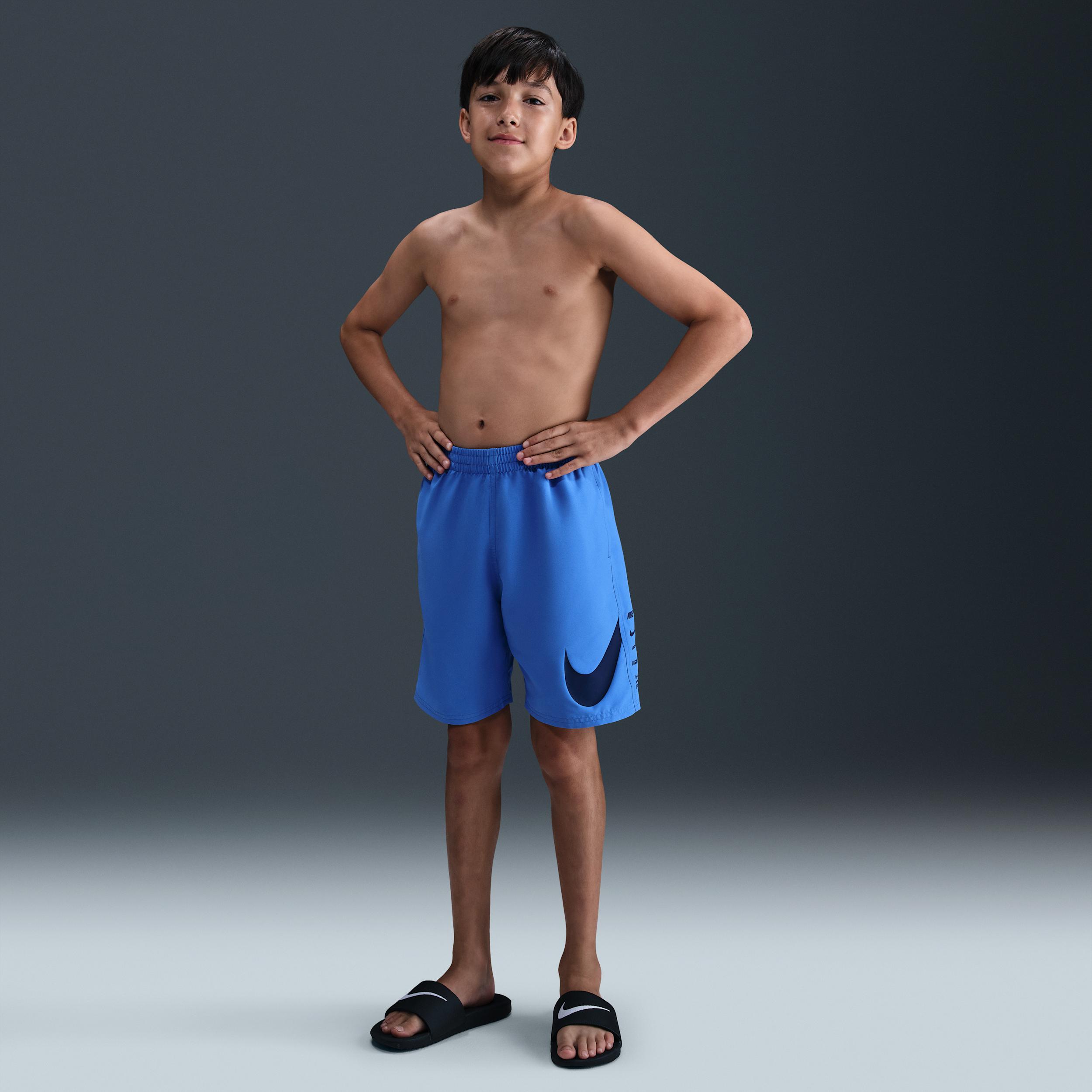 Nike Swim Breaker Big Kids' (Boys') 7" Brief-Lined Volley Short by NIKE
