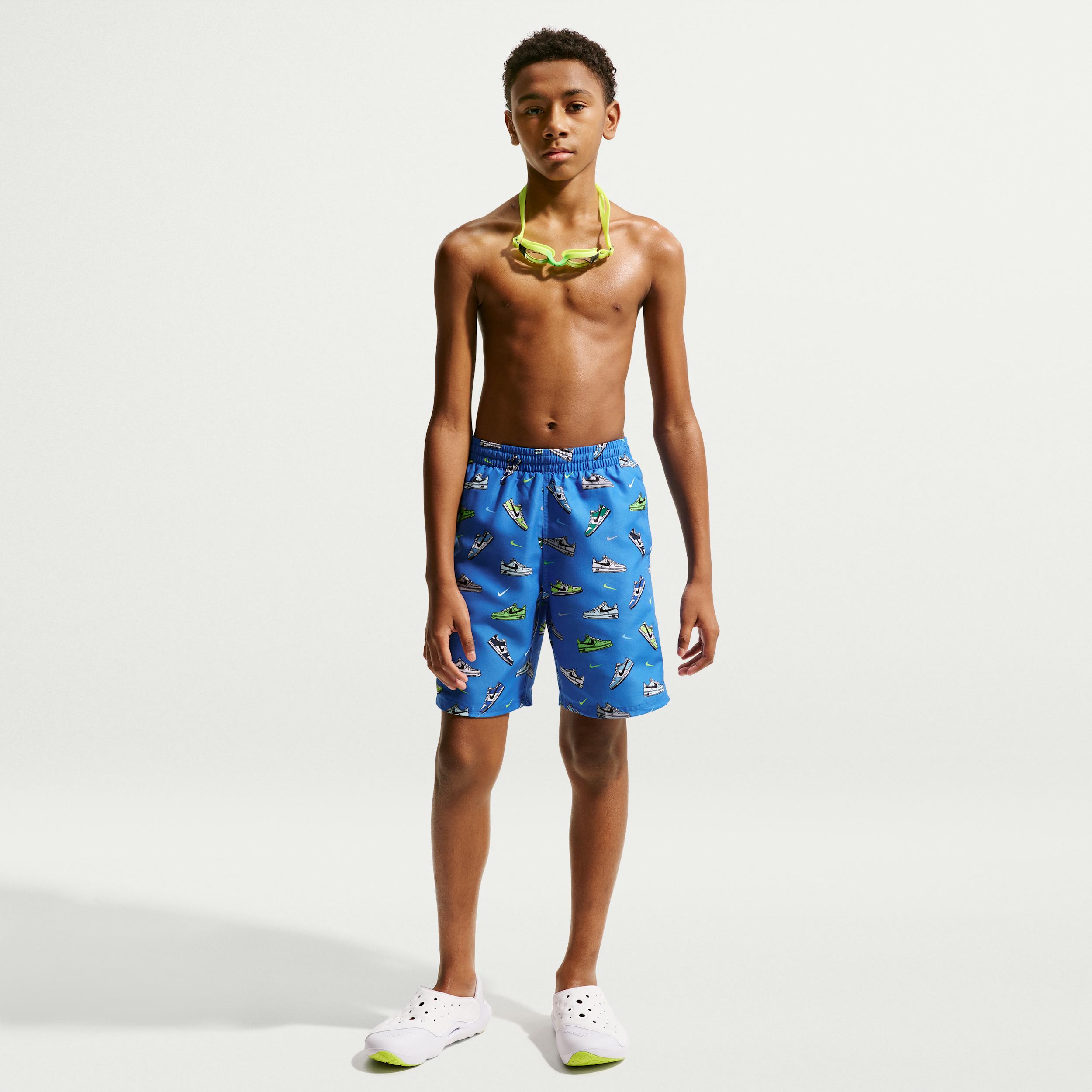Nike Swim Breaker Big Kids' (Boys') 7" Brief-Lined Volley Short by NIKE Nike Swim Breaker Big Kids' (Boys') 7" Brief-Lined Volley Short by NIKE