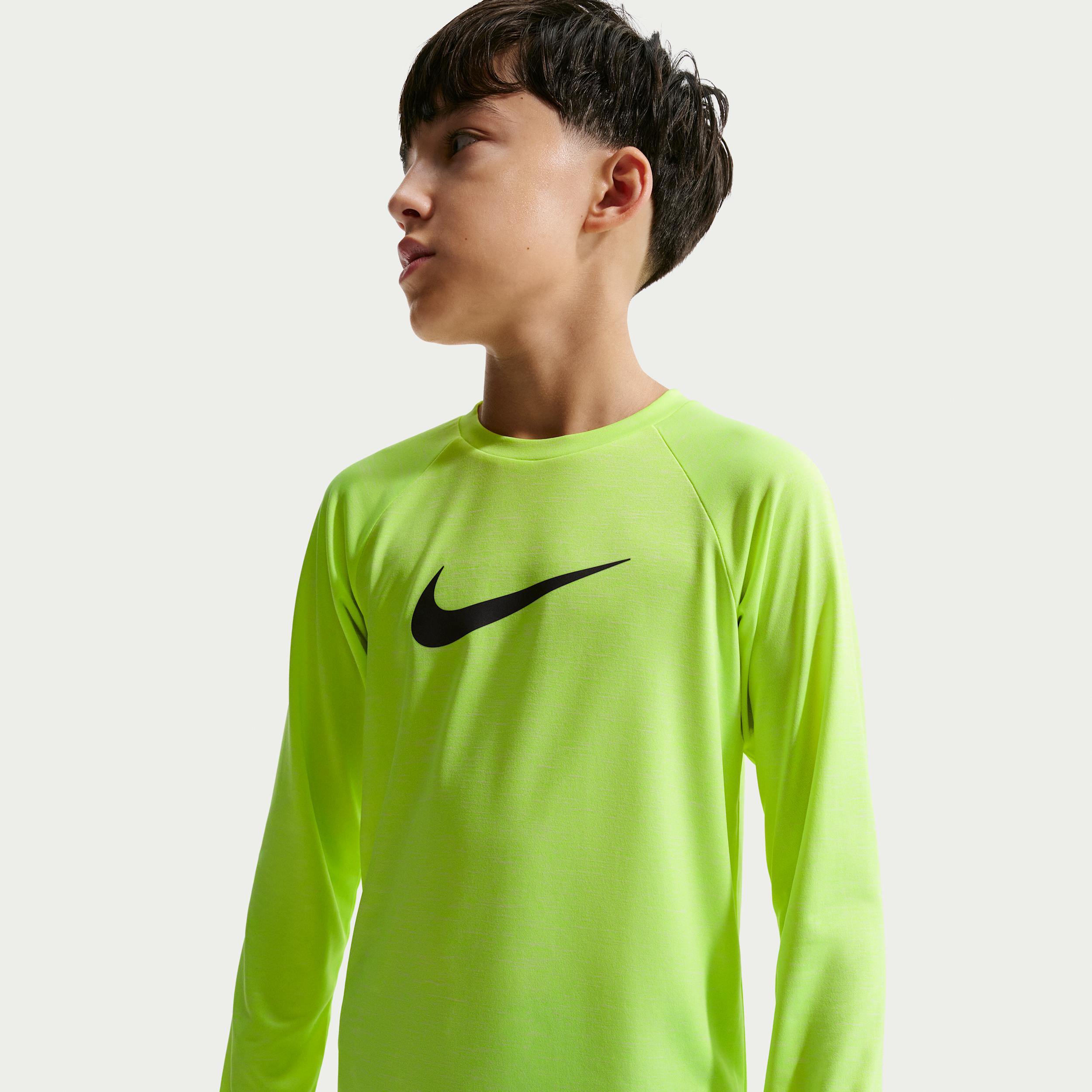 Nike Swim Hydroguard Essential Big Kids' (Boys') Dri-FIT UV Long Sleeve Top by NIKE