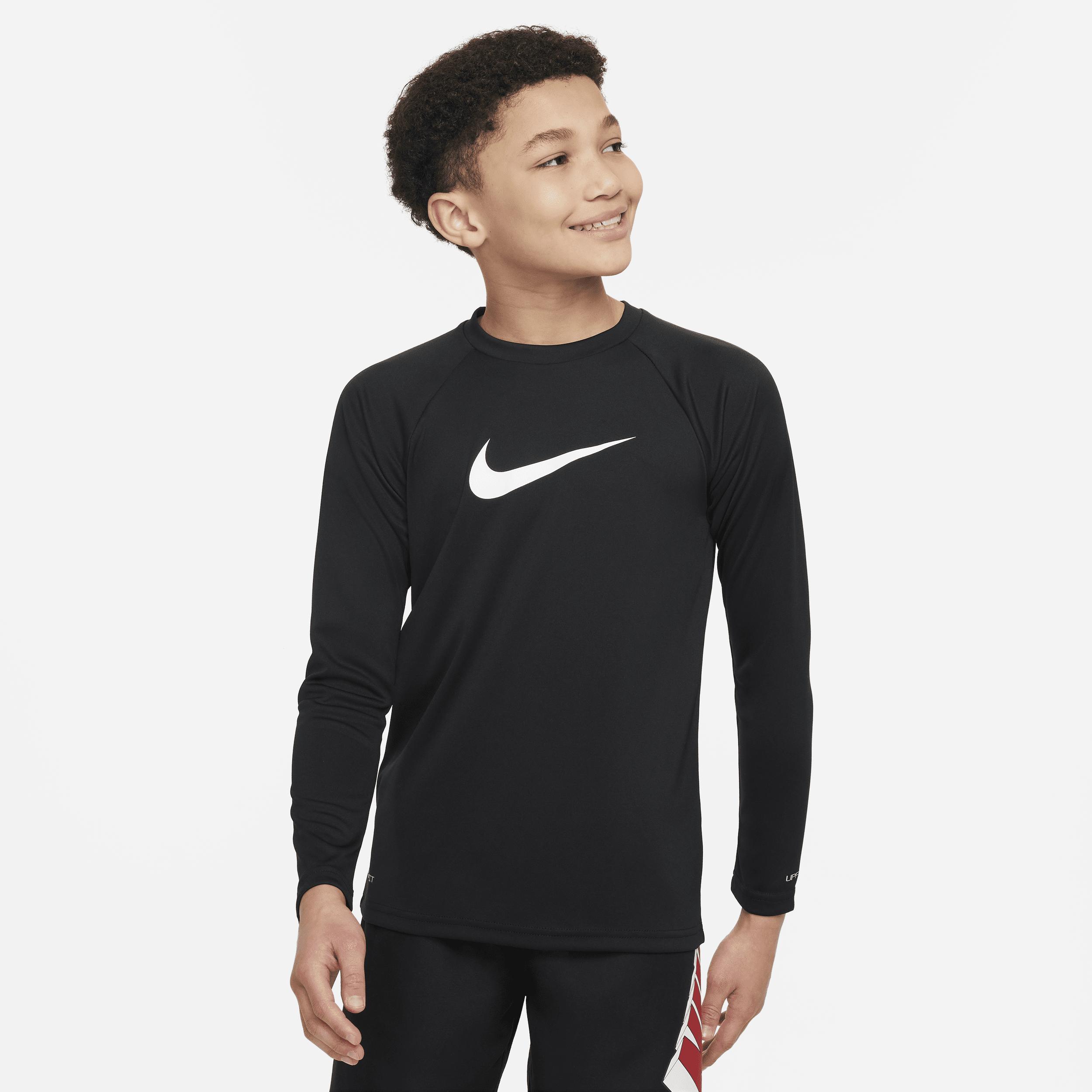Nike Swim Hydroguard Essential Big Kids' (Boys') Dri-FIT UV Long Sleeve Top by NIKE