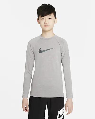 Nike Swim Hydroguard Essential Big Kids' (Boys') Dri-FIT UV Long Sleeve Top by NIKE