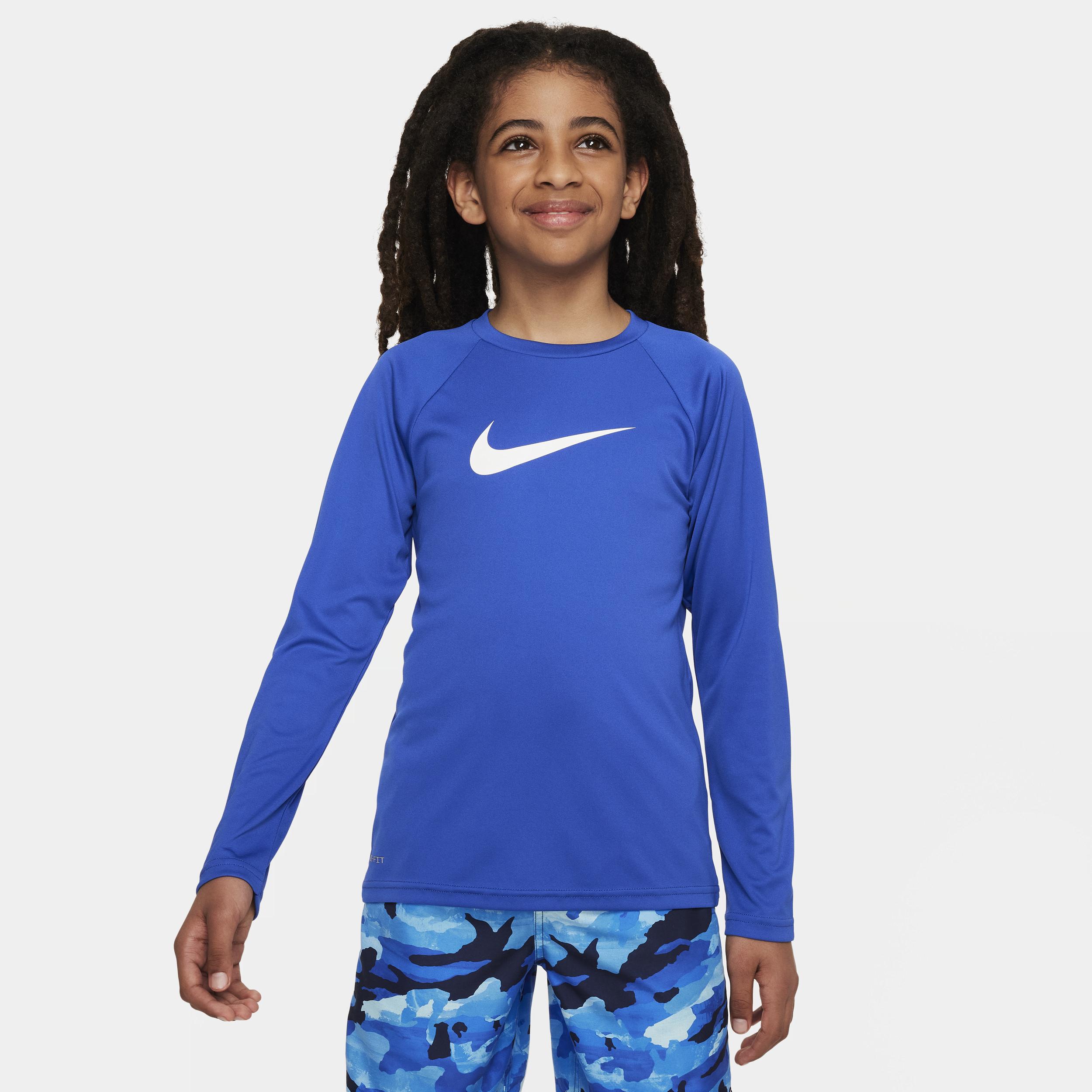 Nike Swim Hydroguard Essential Big Kids' (Boys') Dri-FIT UV Long Sleeve Top by NIKE