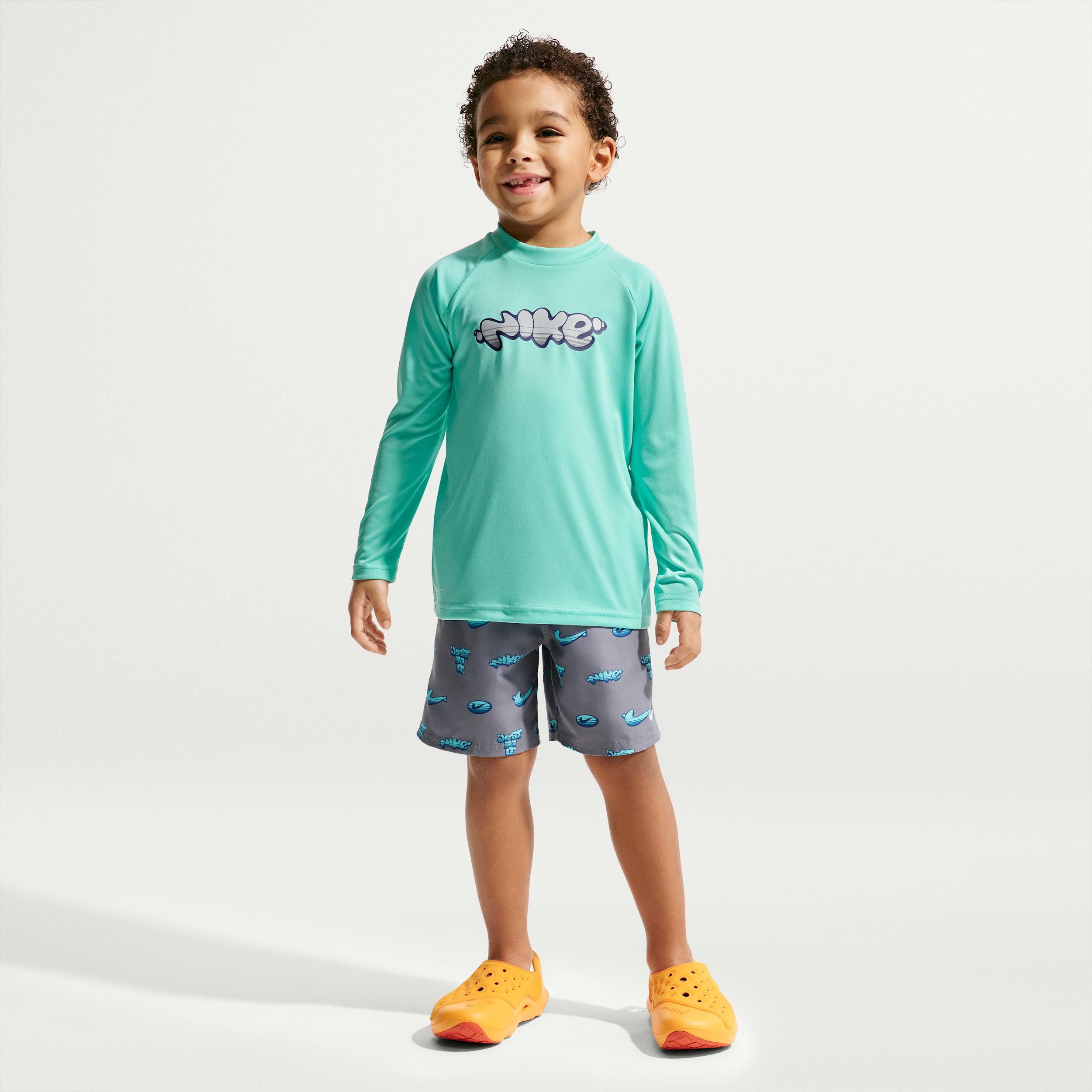 Nike Swim Little Kids' (Boys') Long Sleeve Top & Short Set by NIKE