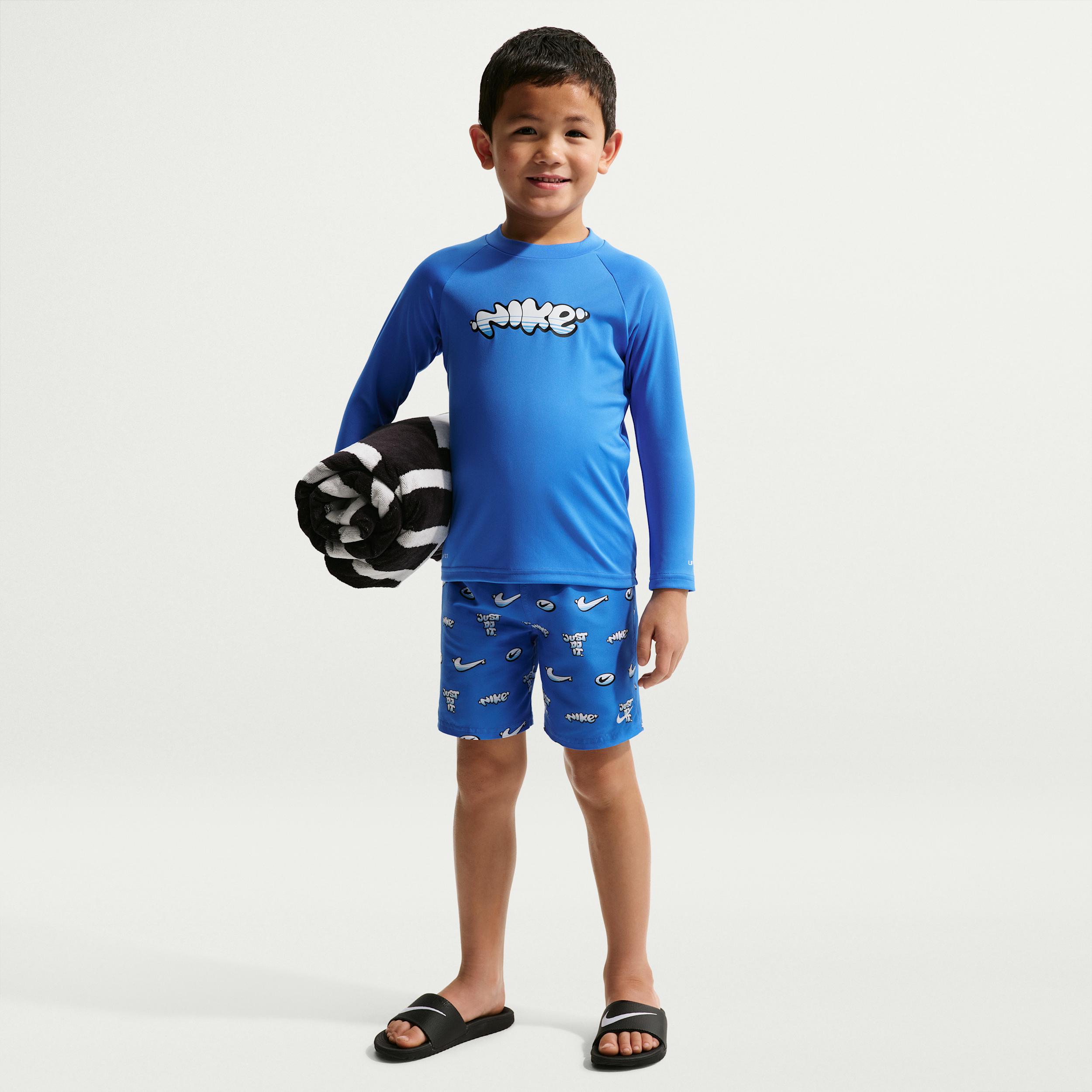 Nike Swim Little Kids' (Boys') Long Sleeve Top & Short Set by NIKE
