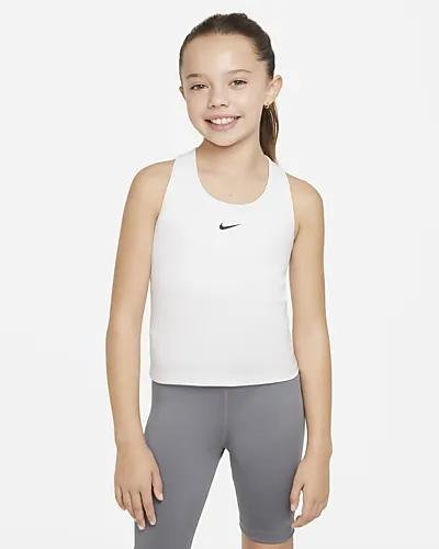 Nike Swoosh Big Kids' (Girls') Tank Top Sports Bra by NIKE