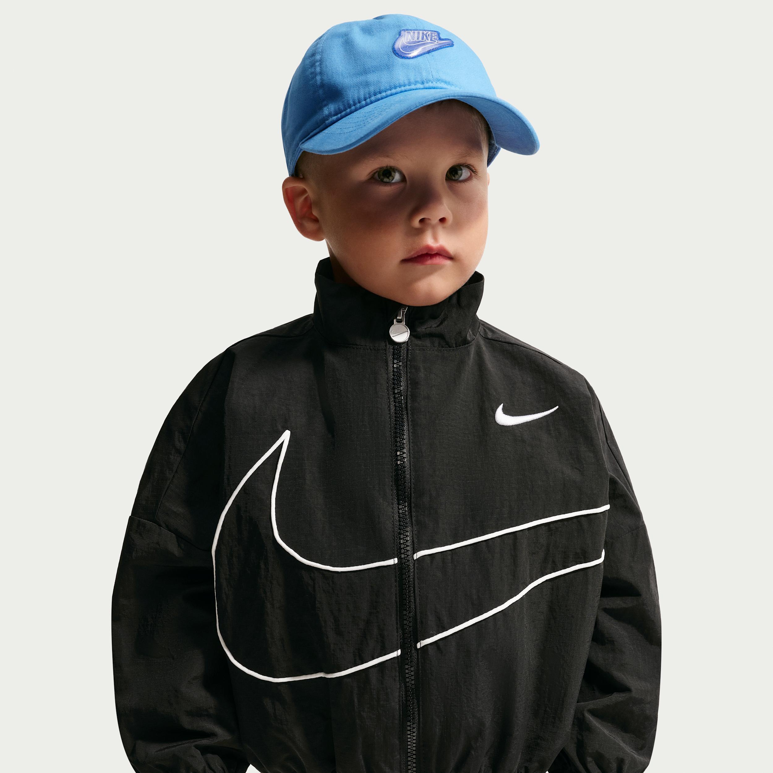 Nike Toddler Big Swoosh Hoodless Wind Jacket by NIKE