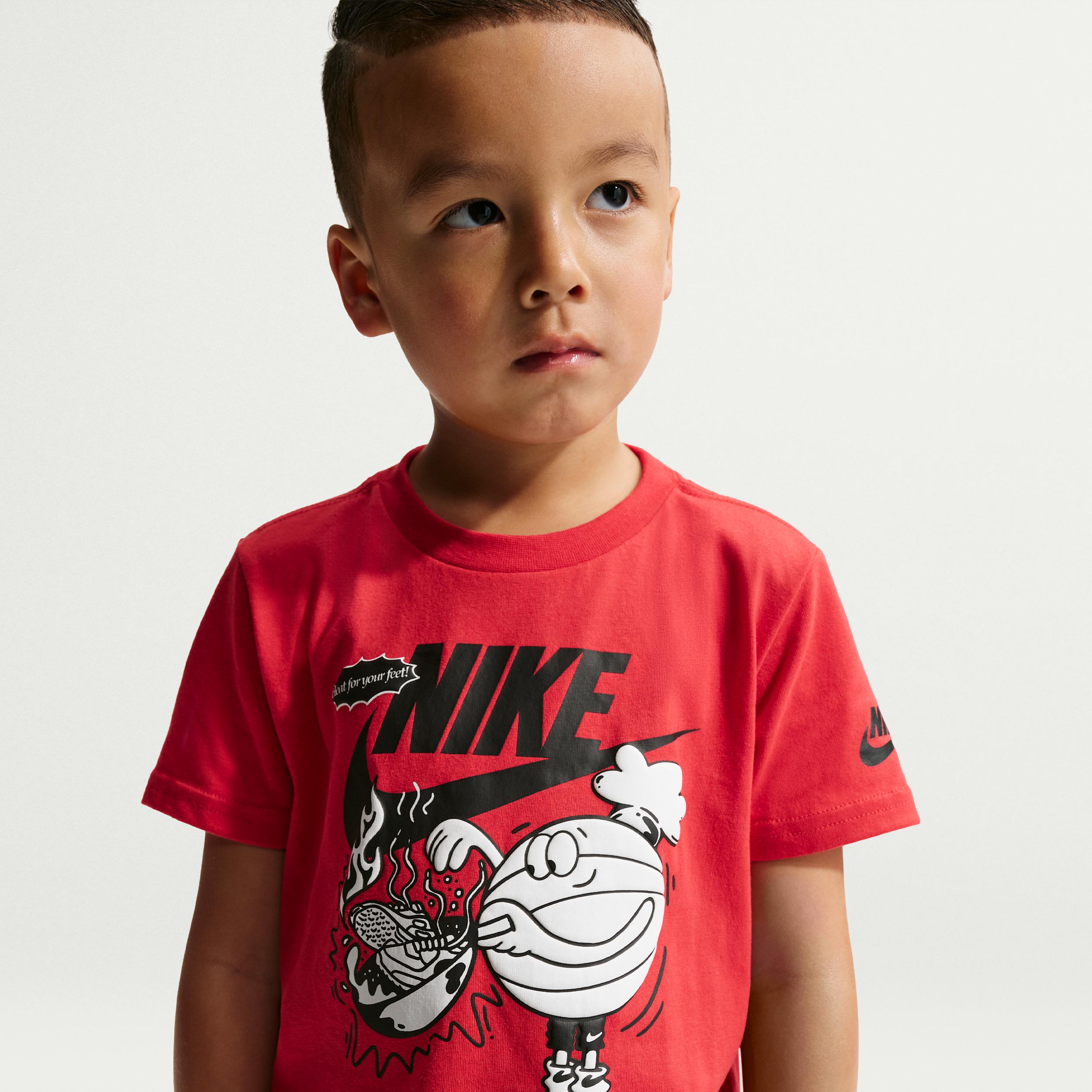 Nike Toddler "Heat For Your Feet" Graphic T-Shirt by NIKE