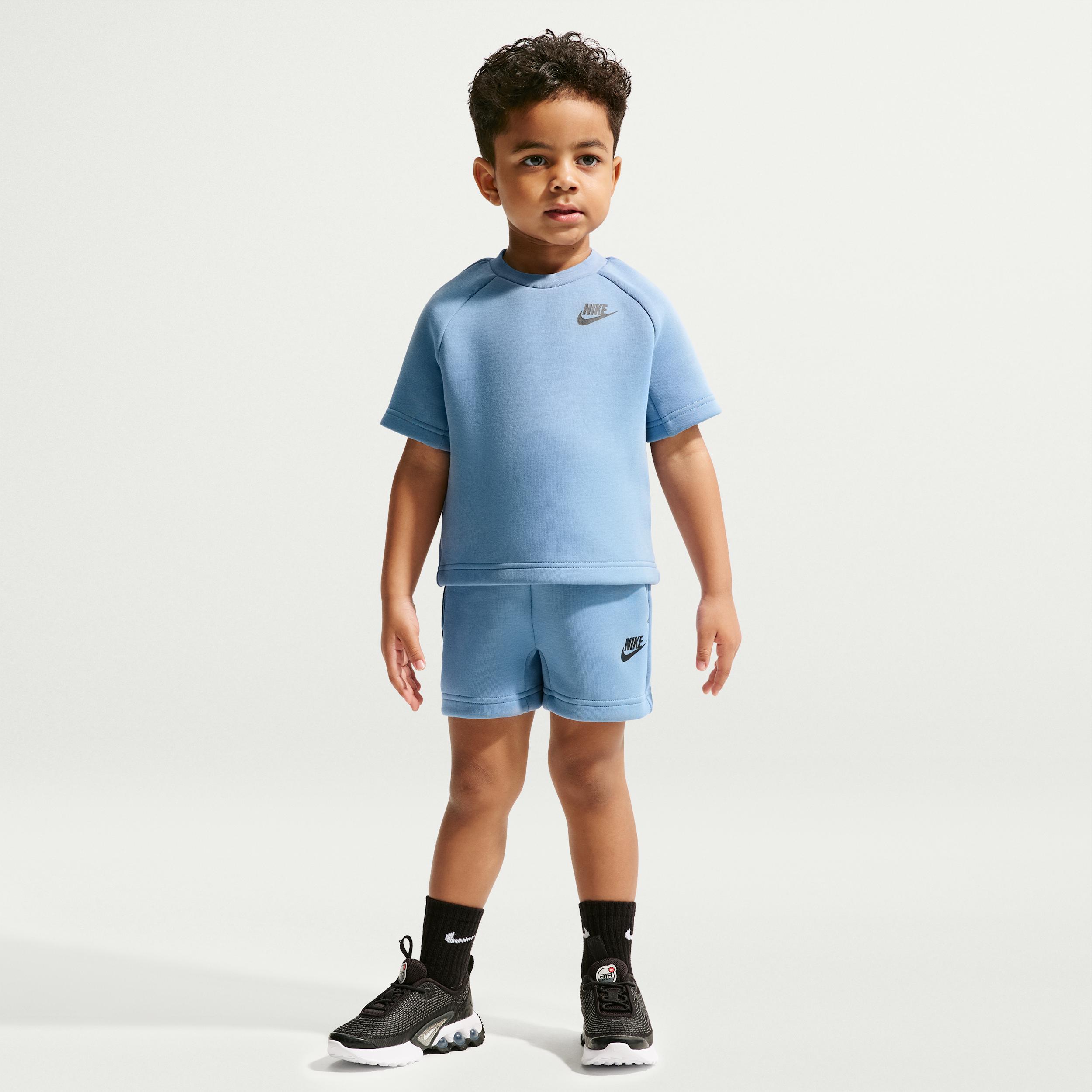 Nike Toddler Tech Fleece T-Shirt and Shorts Set by NIKE