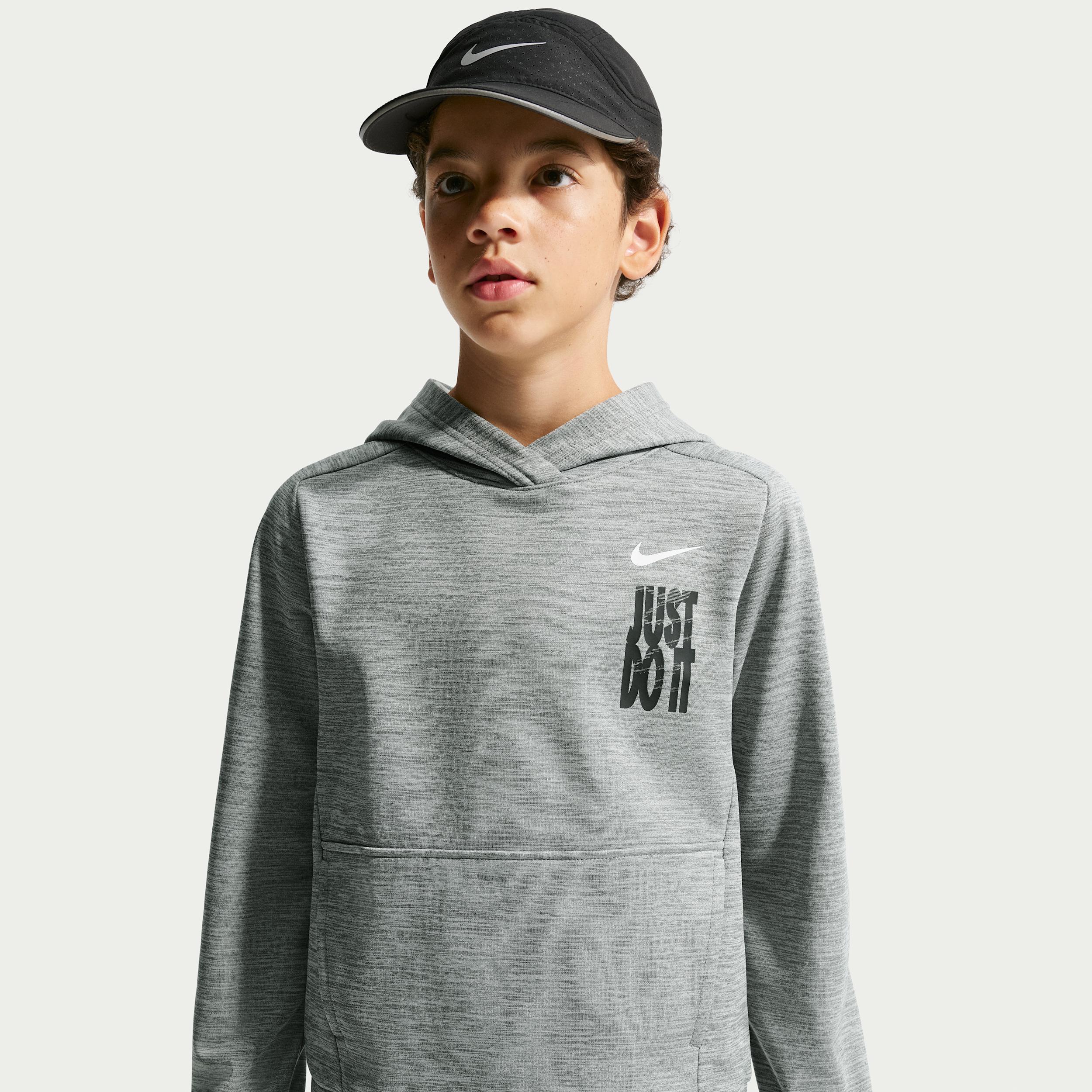 Nike Trophy Big Kids' (Boys') Therma-FIT Fleece Pullover Hoodie by NIKE
