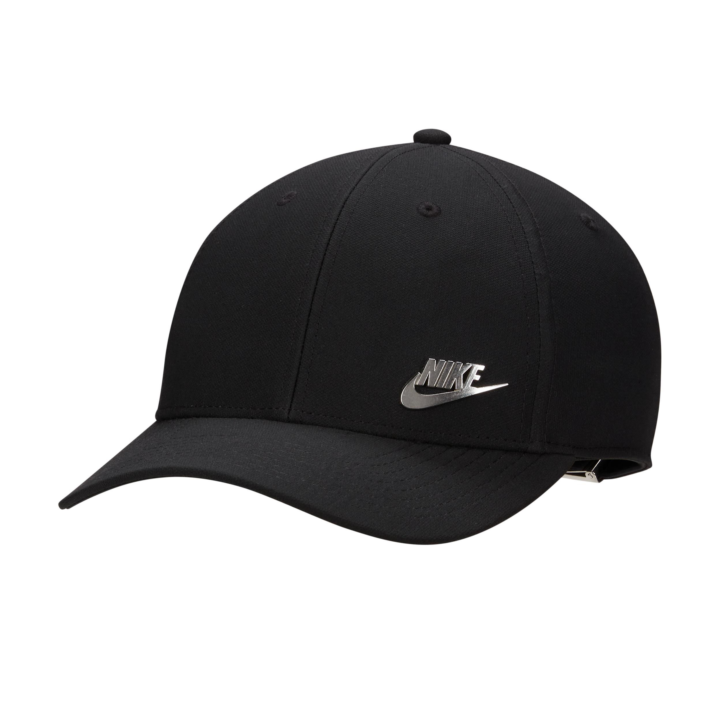 Nike Unisex Dri-FIT Club Structured Metal Logo Cap by NIKE