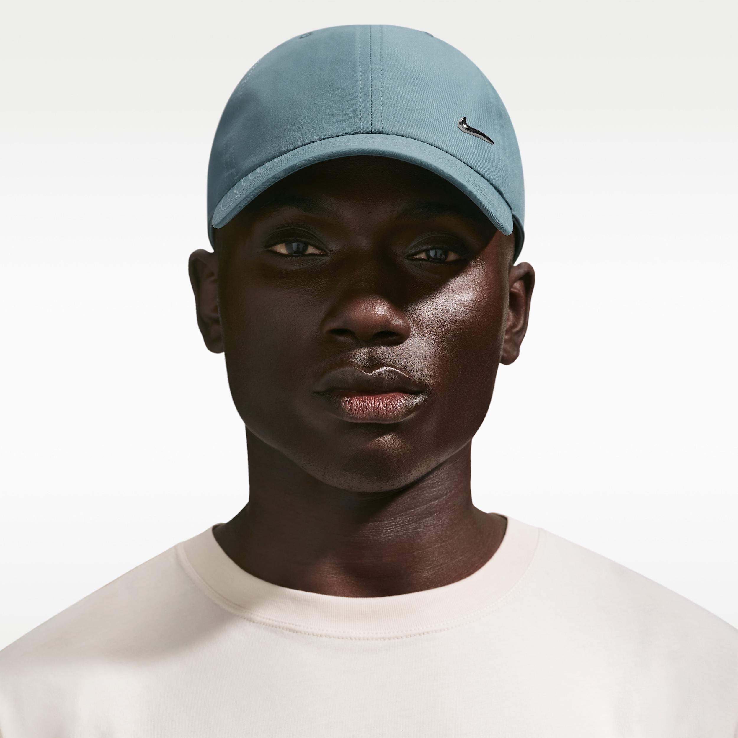 Nike Unisex Dri-FIT Club Unstructured Metal Swoosh Cap by NIKE