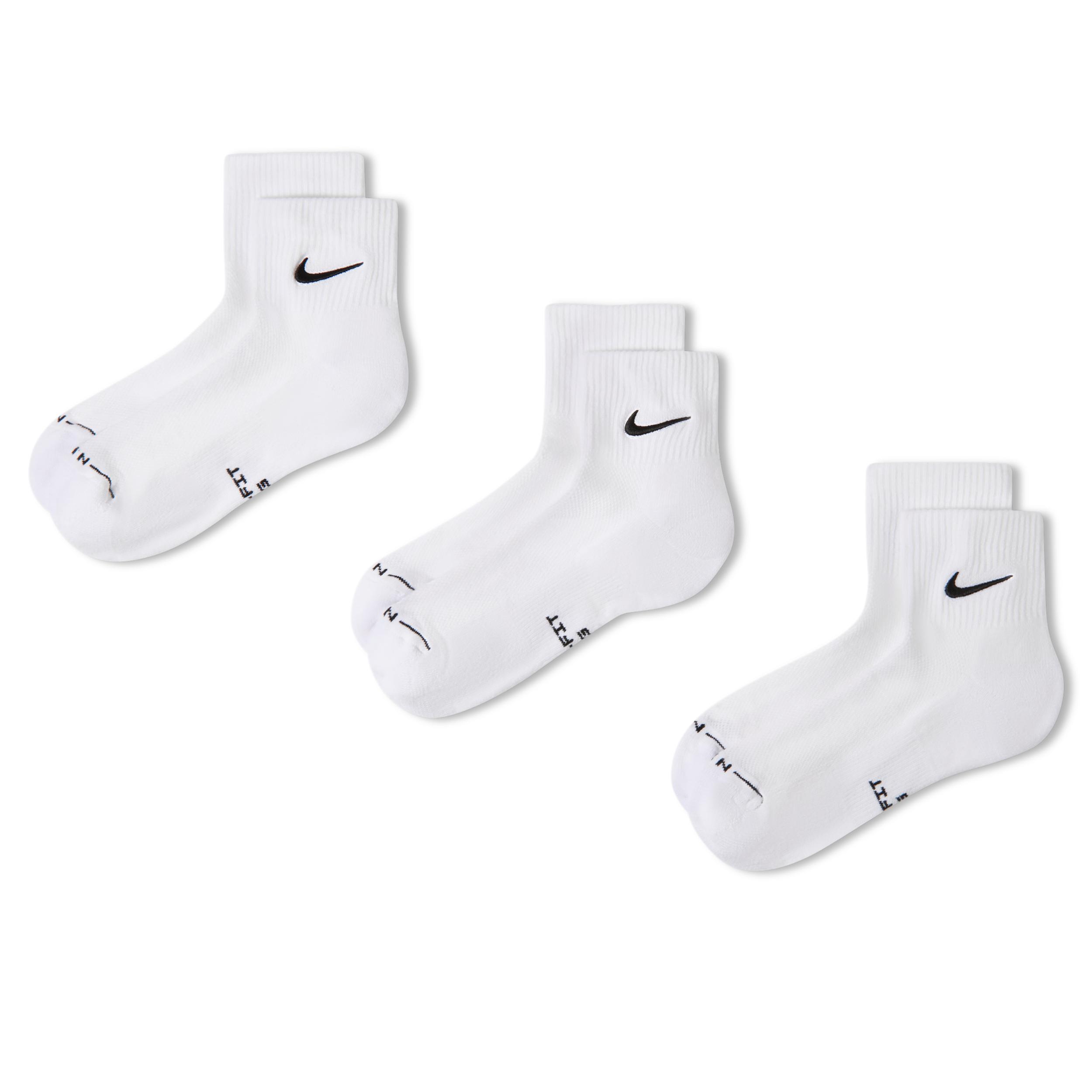 Nike Unisex Everyday Elevated Ankle Socks (3 Pairs) by NIKE