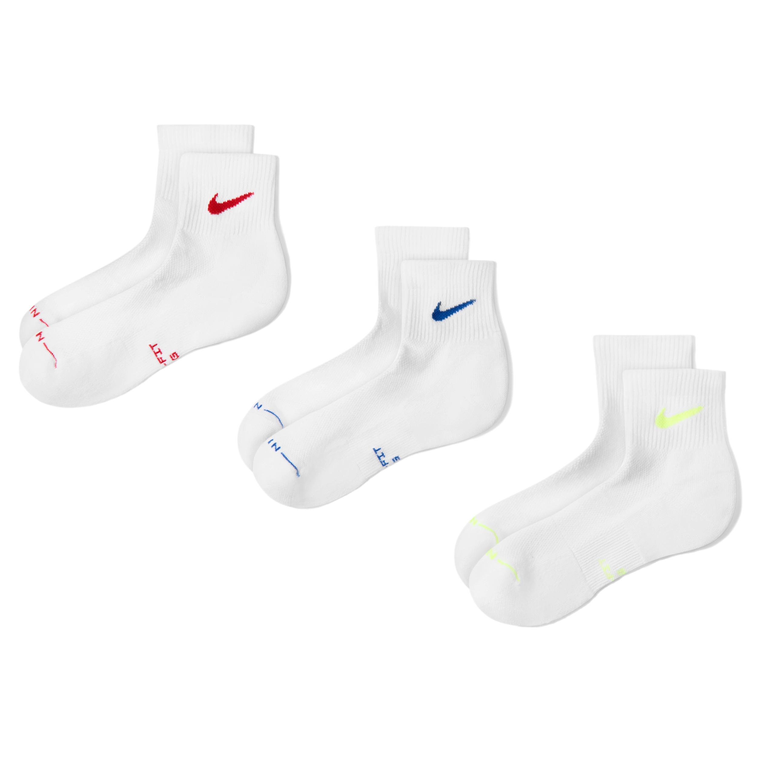 Nike Unisex Everyday Elevated Ankle Socks (3 Pairs) by NIKE