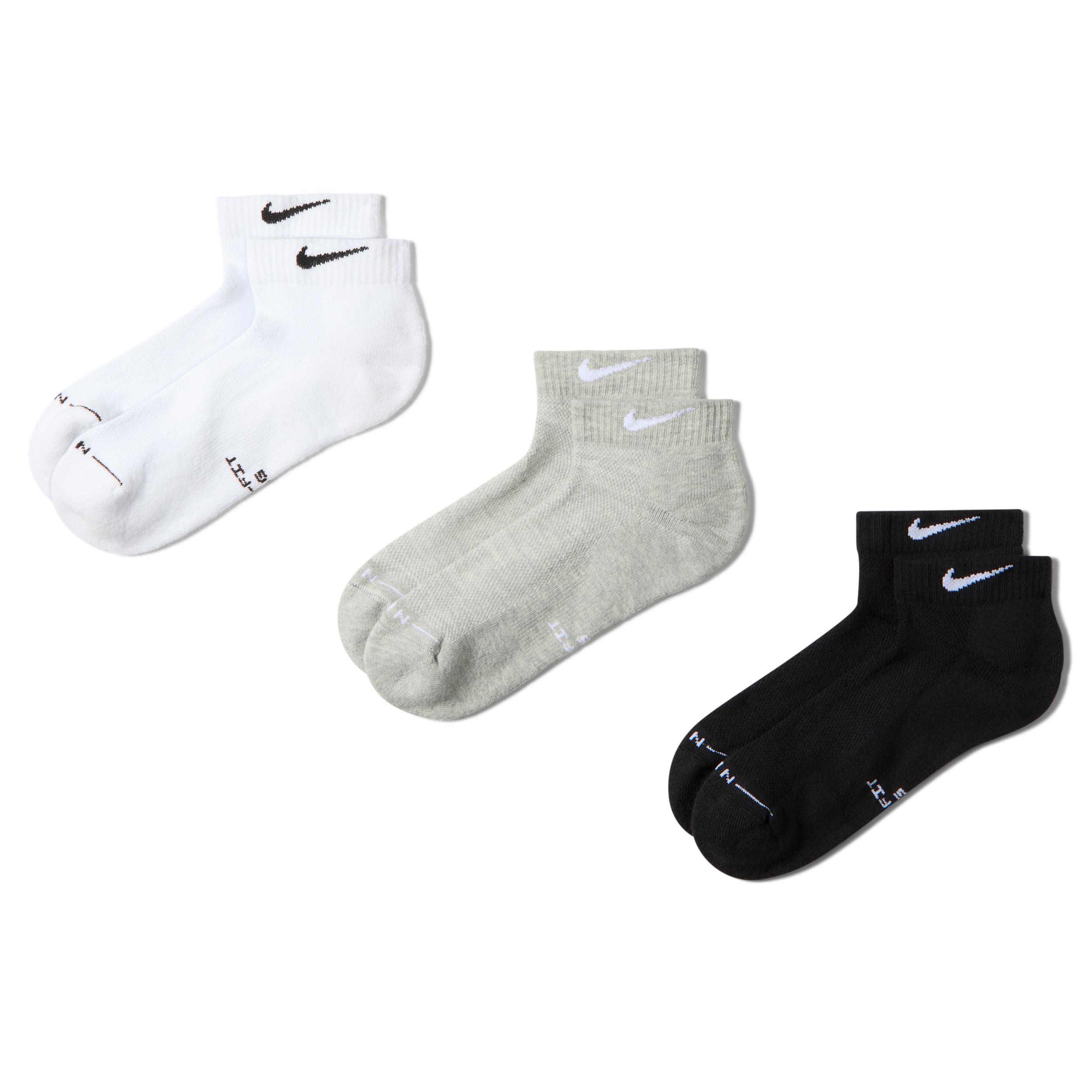 Nike Unisex Everyday Elevated Low Socks (3 Pairs) by NIKE