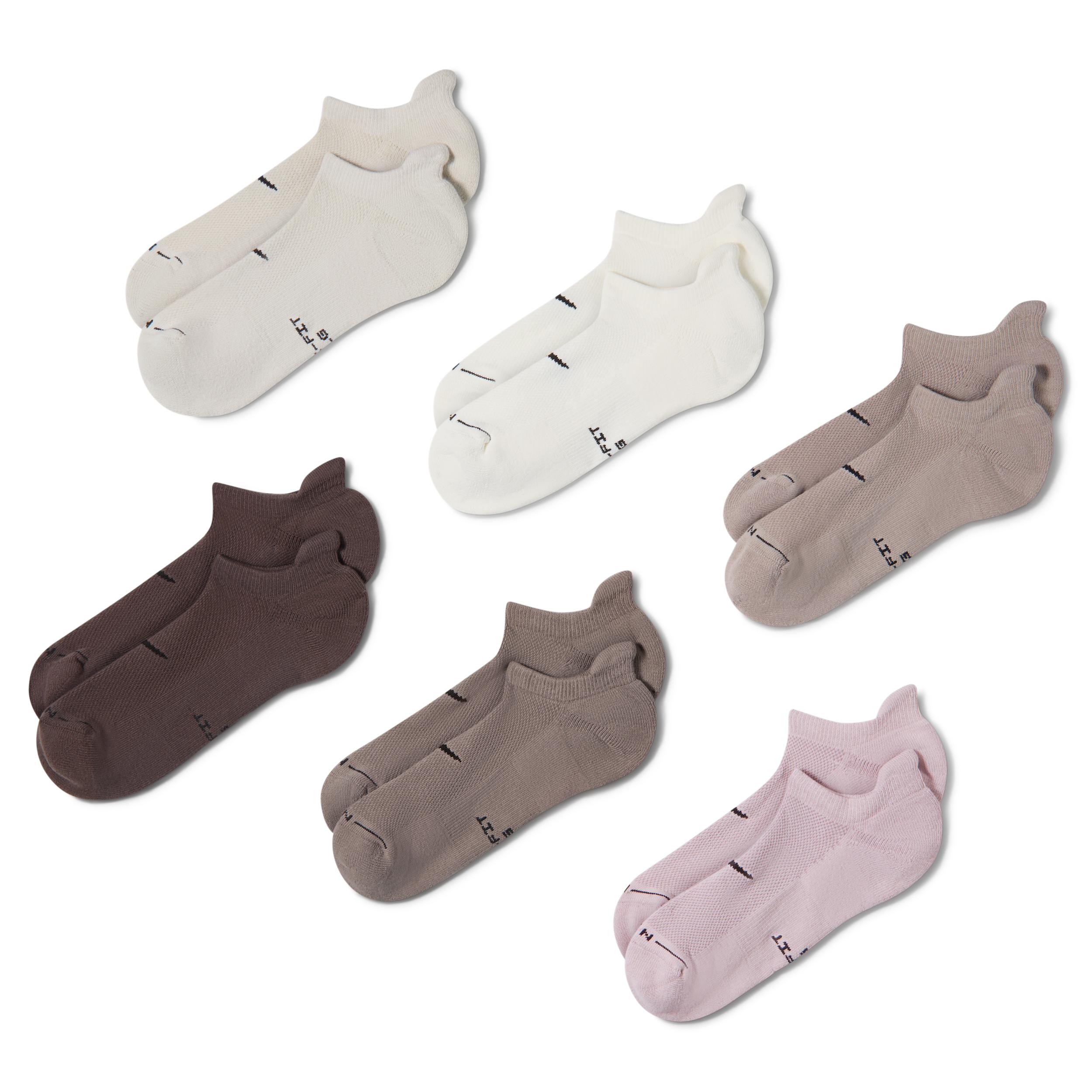 Nike Unisex Everyday Elevated No-Show Socks (6 Pairs) by NIKE