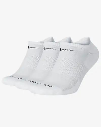Nike Unisex Everyday Plus Cushion Training No-Show Socks (3 Pairs) by NIKE