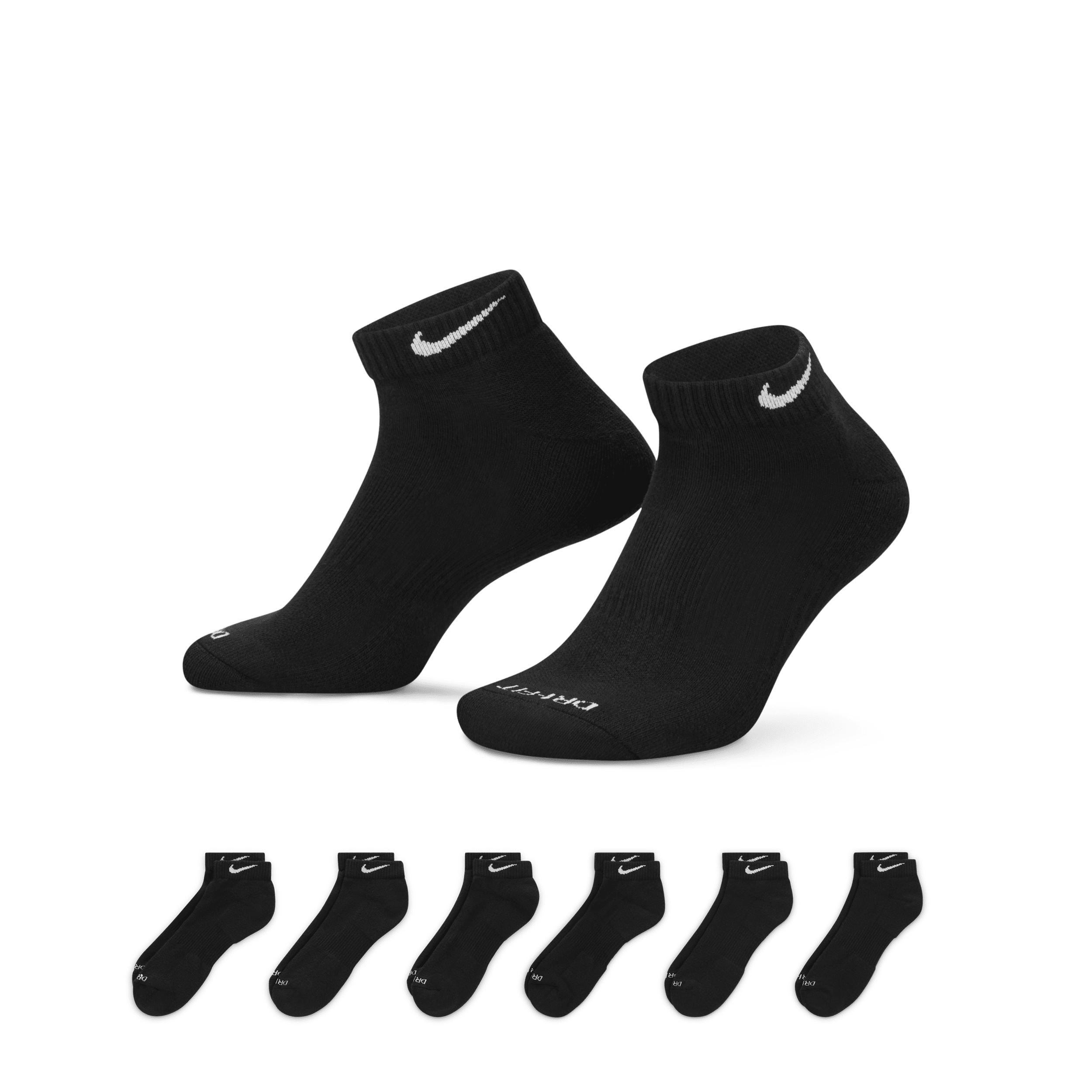 Nike Unisex Everyday Plus Cushioned Training Low Socks (6 Pairs) by NIKE