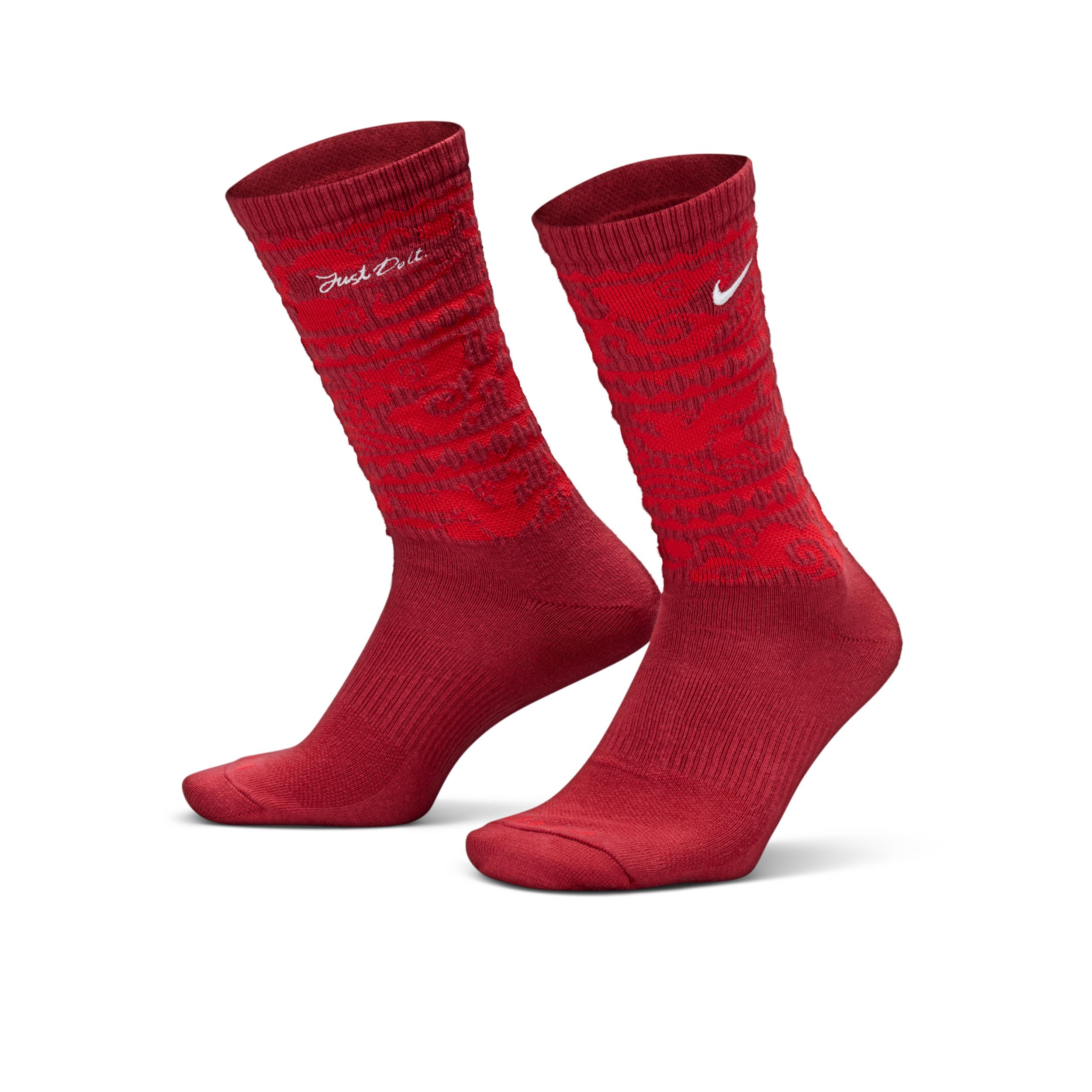 Nike Unisex Everyday Plus "Lunar New Year" Cushioned Crew Socks (1 Pair) by NIKE
