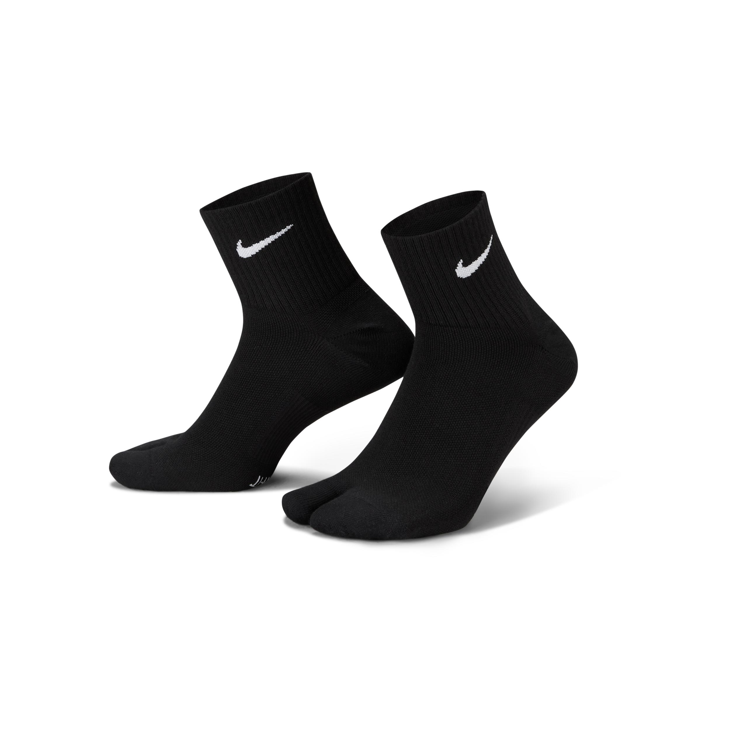 Nike Unisex Everyday Plus "Rift" Lightweight Split-Toe Ankle Socks by NIKE