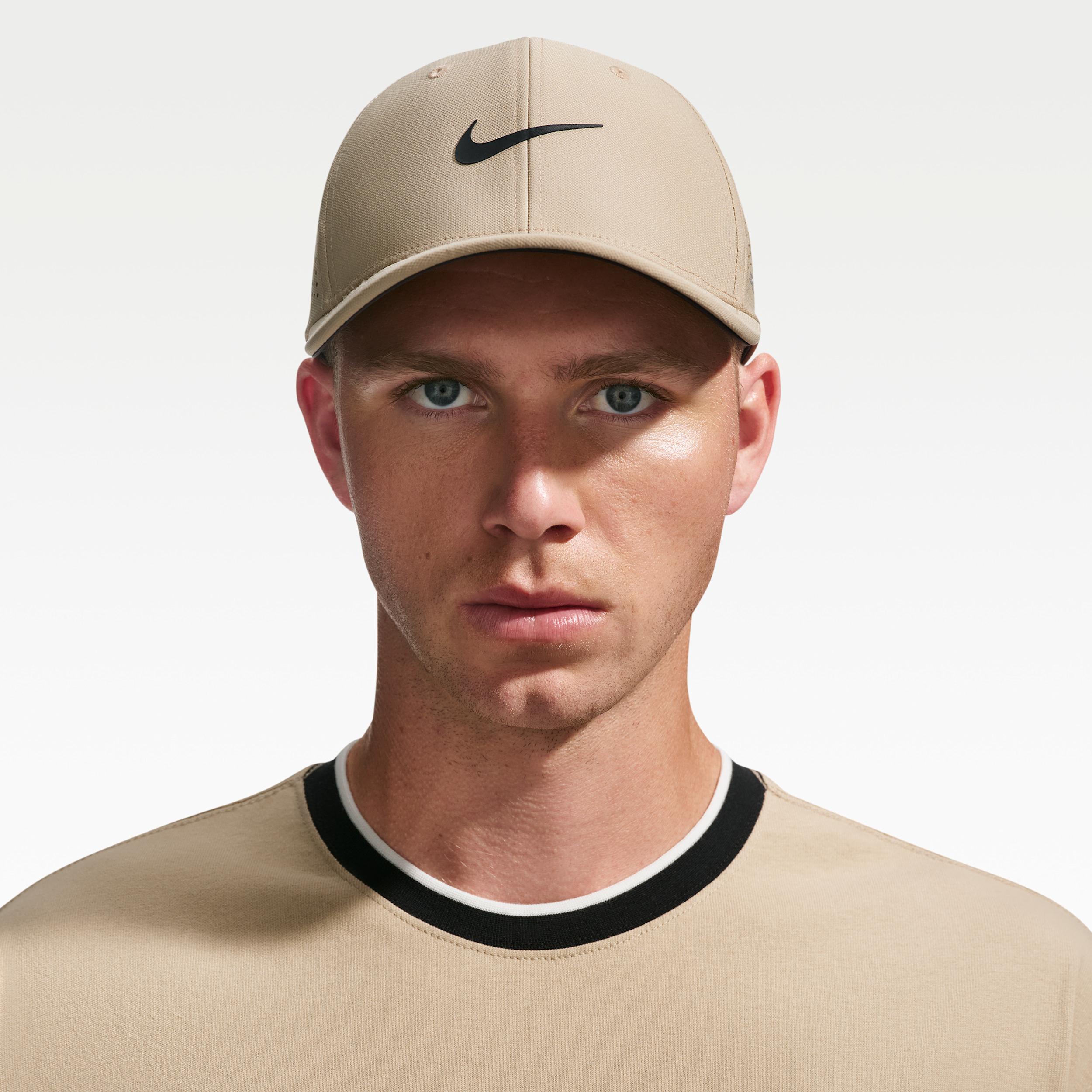 Nike Unisex Rise Dri-FIT ADV SwooshFlex Structured Golf Cap by NIKE