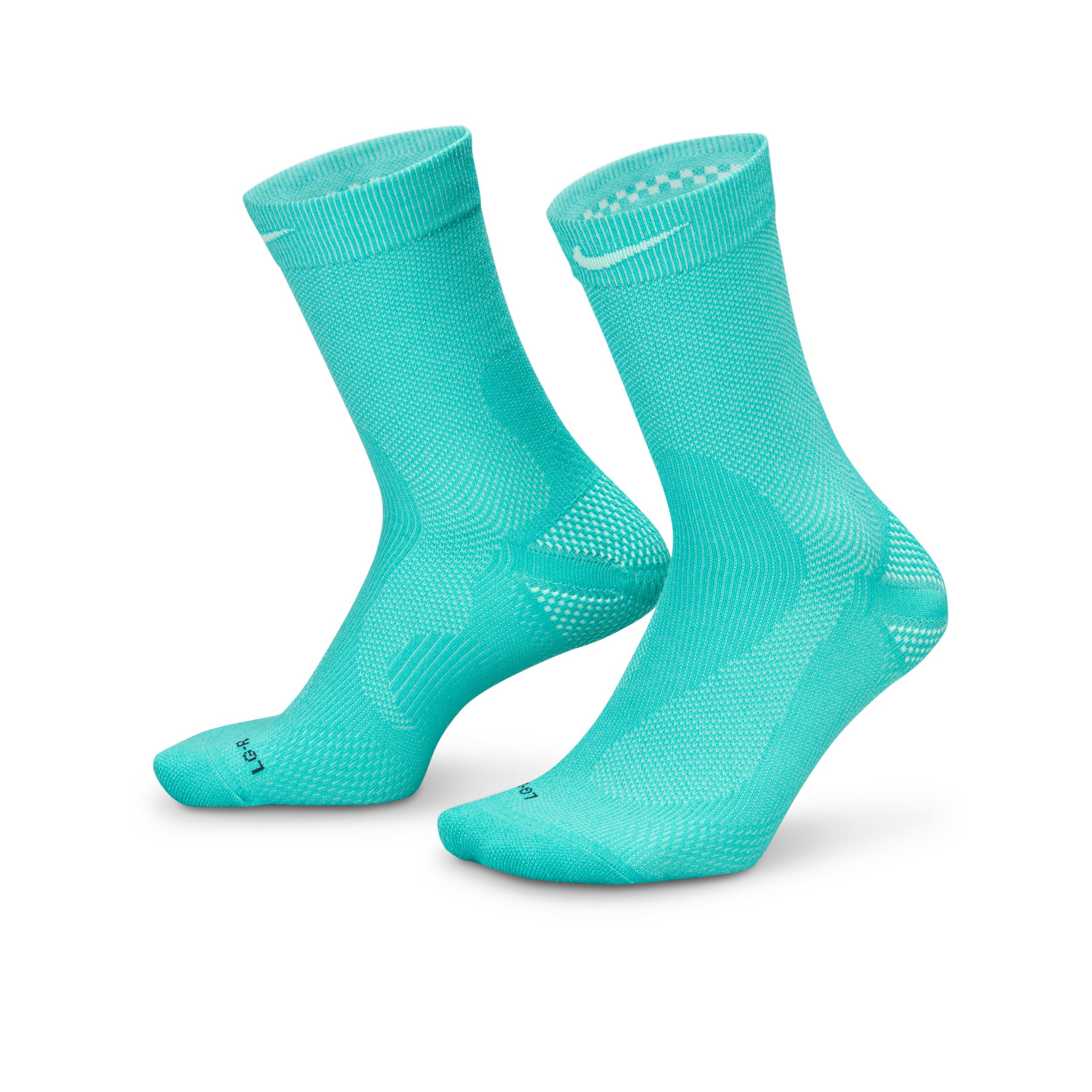 Nike Unisex Run Lightweight Running Crew Socks (1 Pair) by NIKE