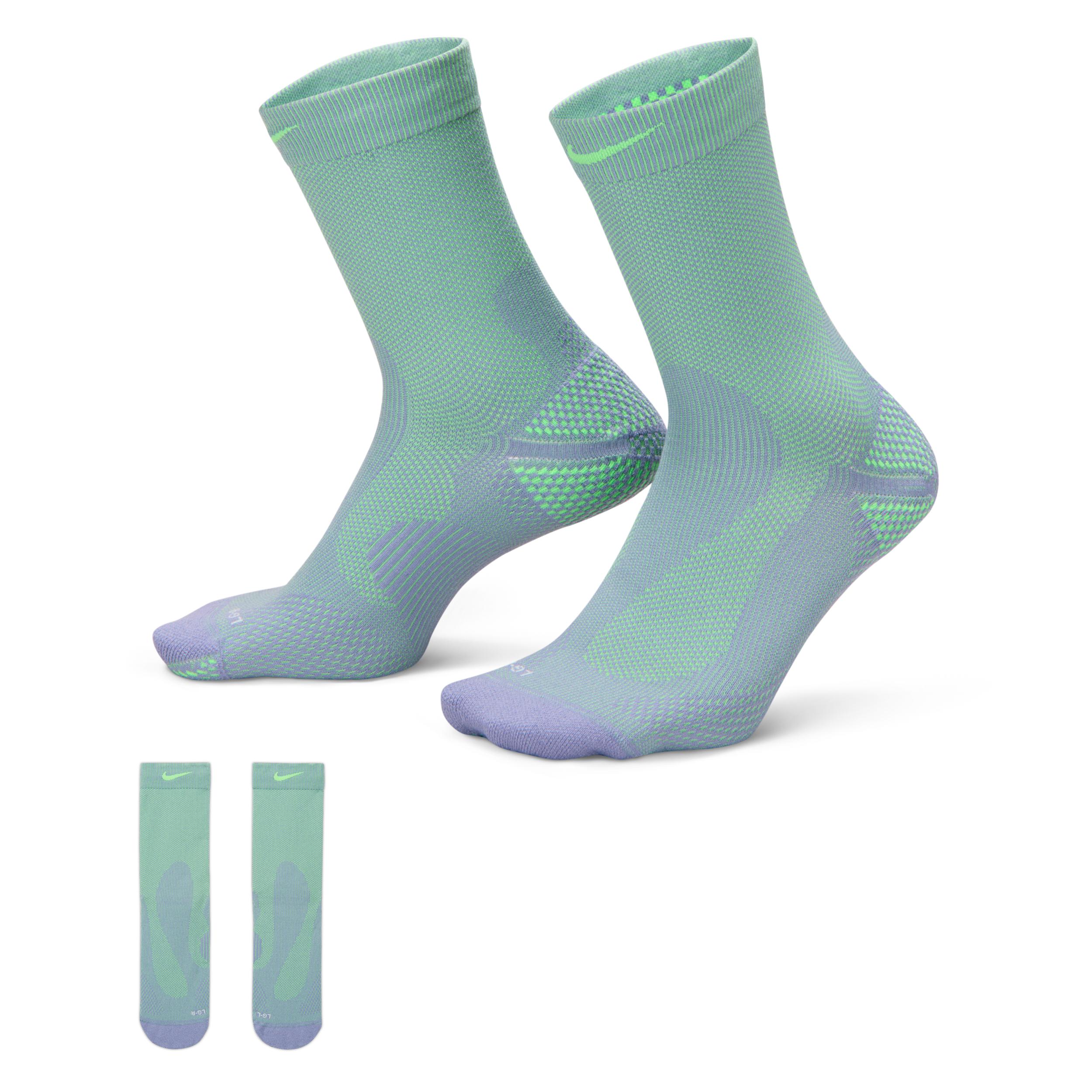 Nike Unisex Run Lightweight Running Crew Socks (1 Pair) by NIKE