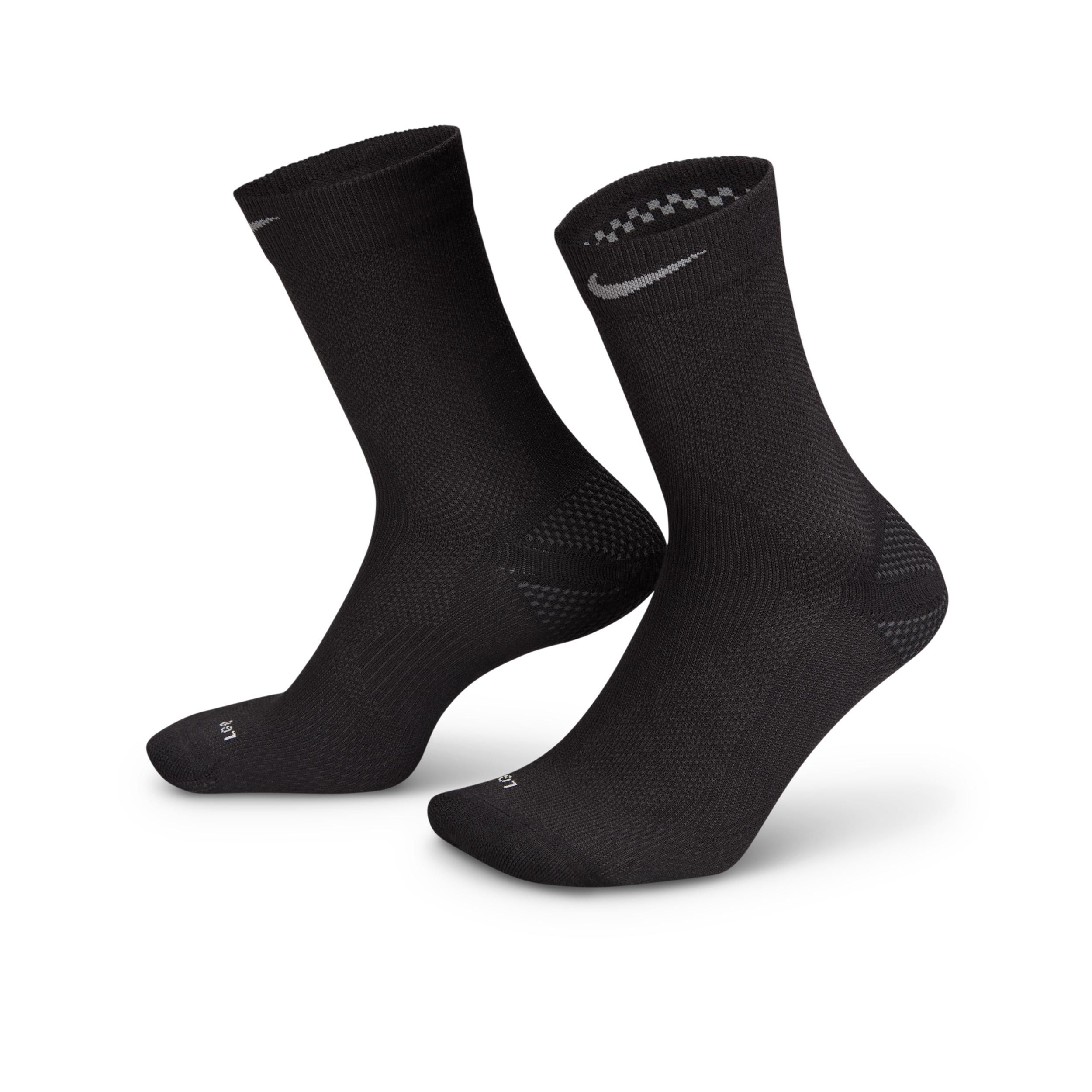 Nike Unisex Run Lightweight Running Crew Socks (1 Pair) by NIKE