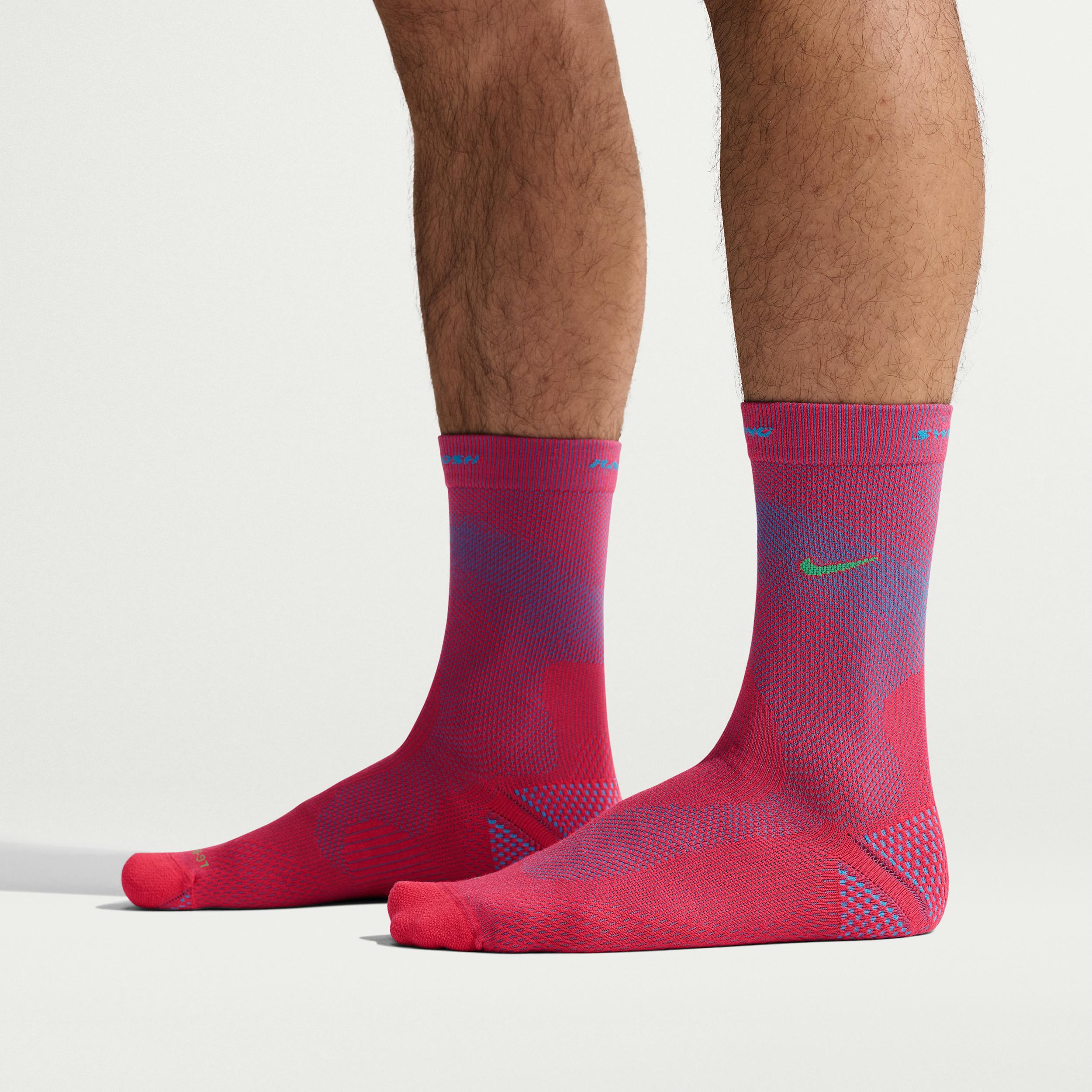 Nike Unisex Run Lightweight Running Crew Socks (1 Pair) by NIKE