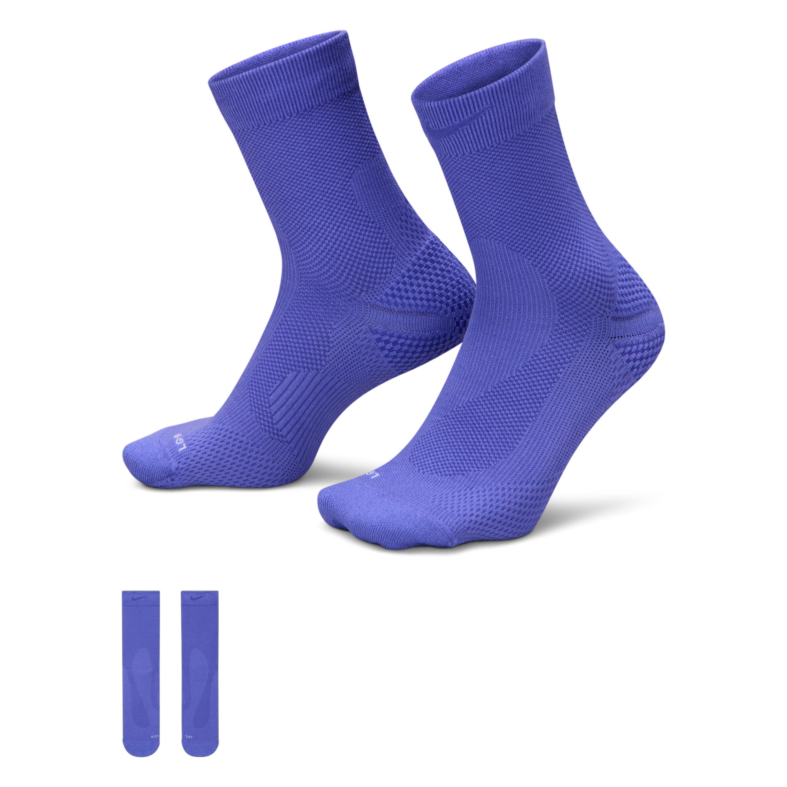Nike Unisex Run Lightweight Running Micro-Crew Socks (1 Pair) by NIKE