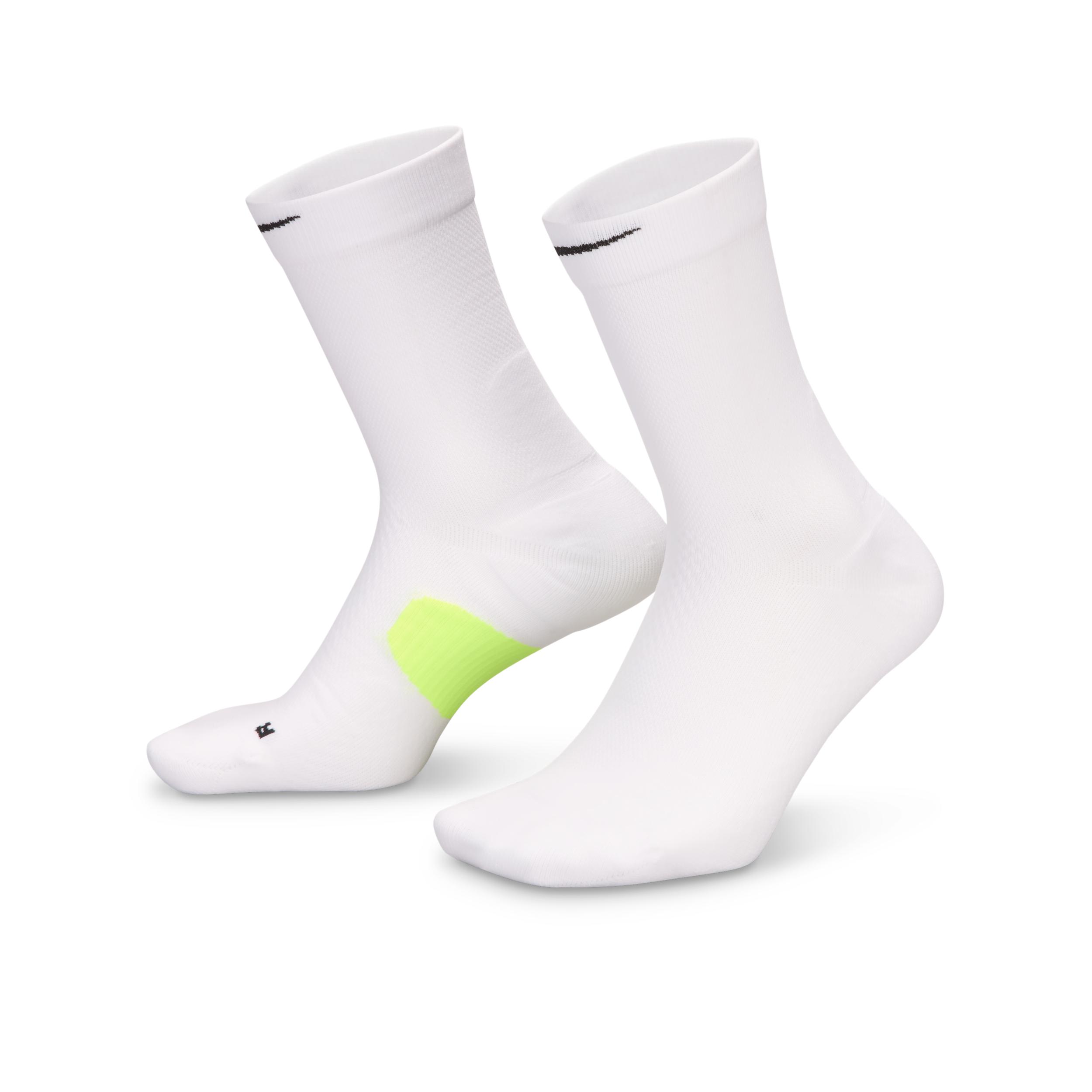 Nike Unisex Run Midweight Running Crew Socks (1 Pair) by NIKE