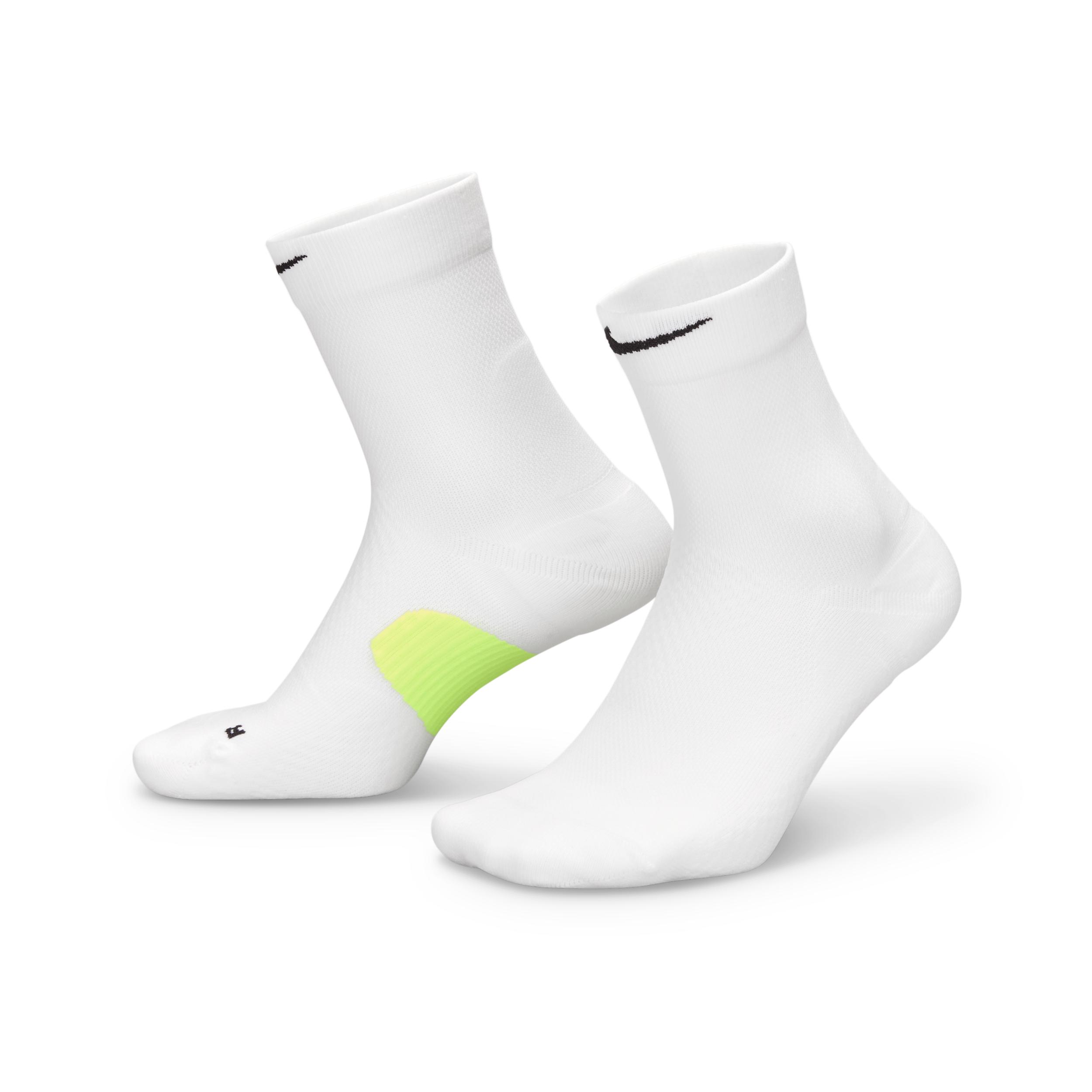 Nike Unisex Run Midweight Running Micro-Crew Socks (1 Pair) by NIKE
