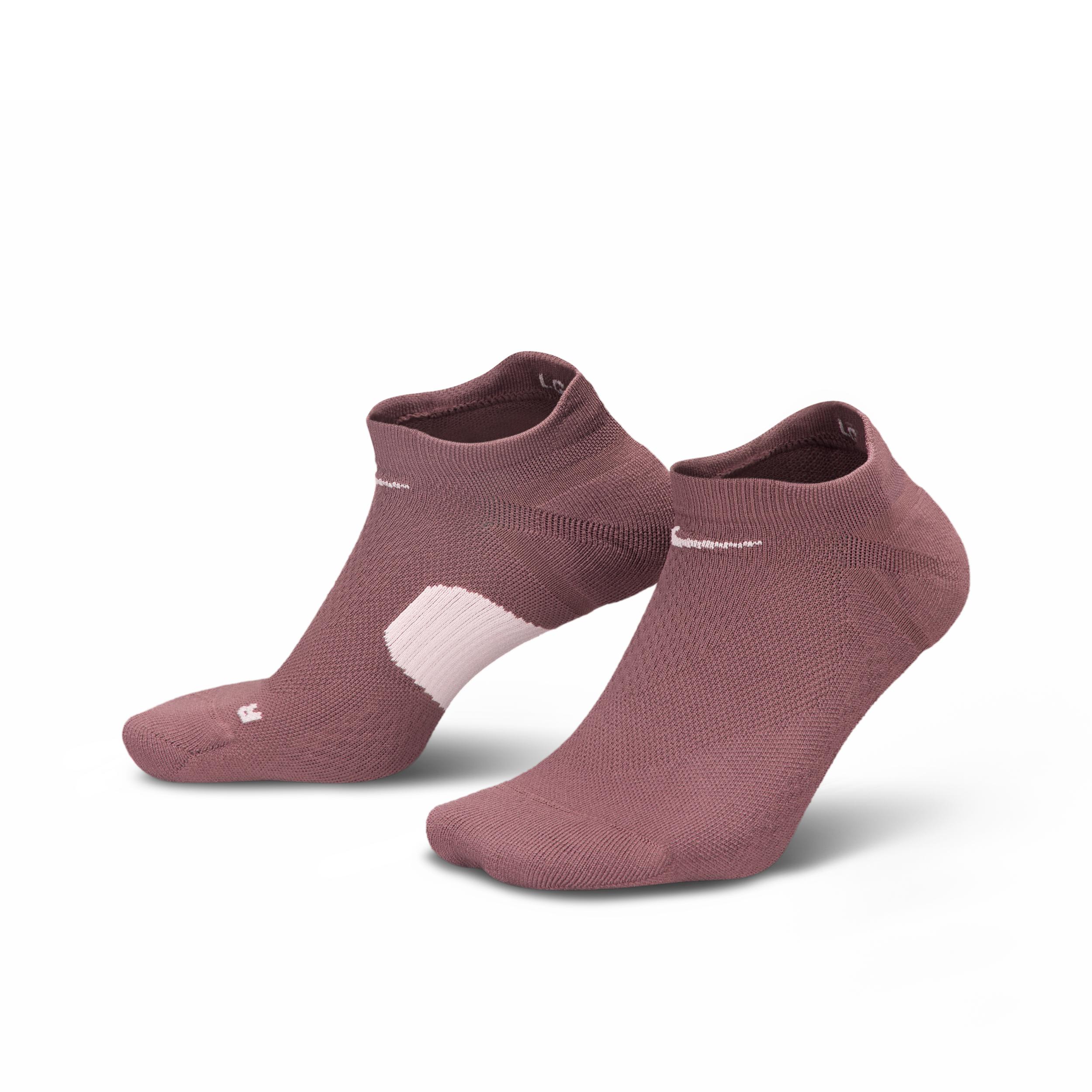Nike Unisex Run Midweight Running No-Show Socks (1 Pair) by NIKE