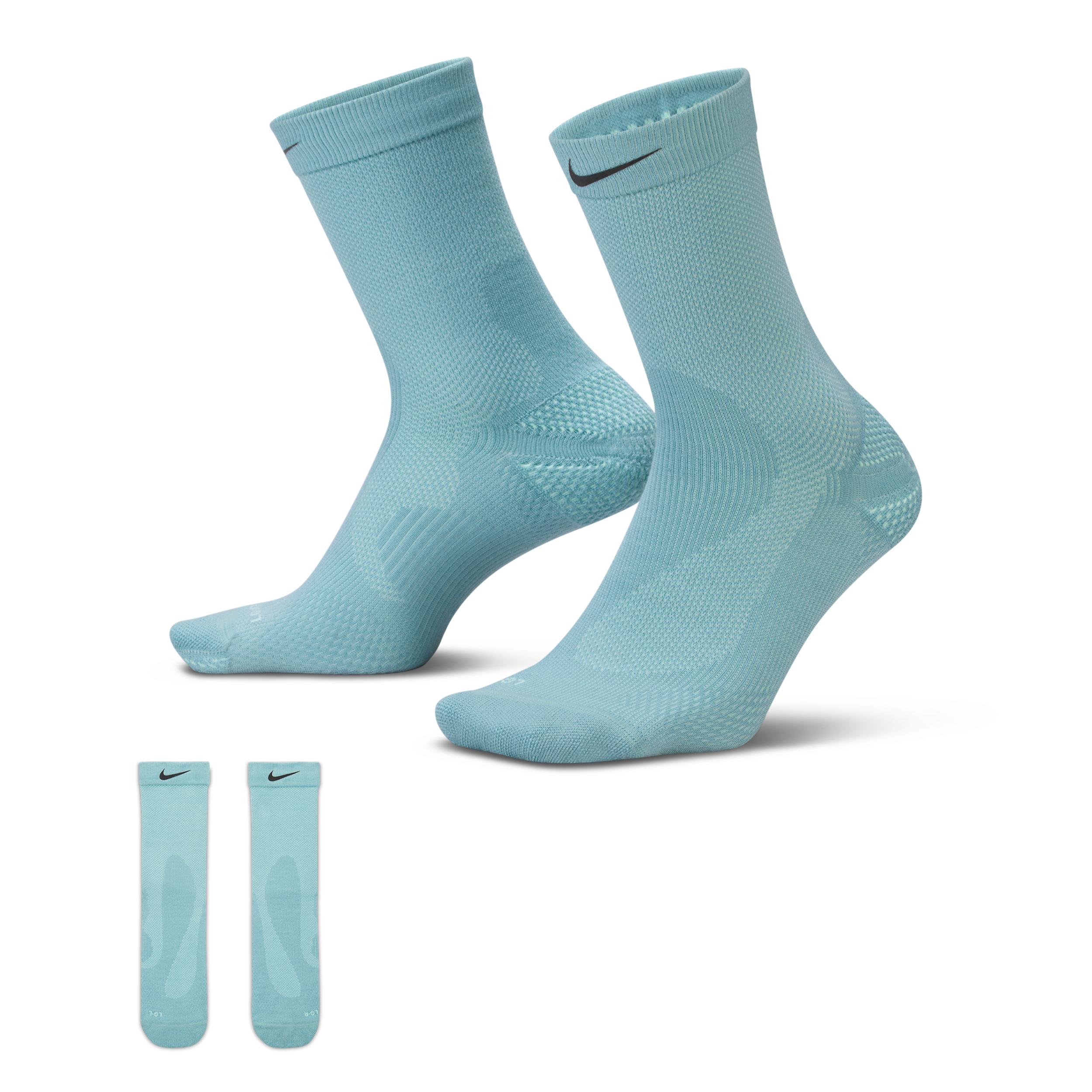 Nike Unisex Run Wool Running Crew Socks (1 Pair) by NIKE