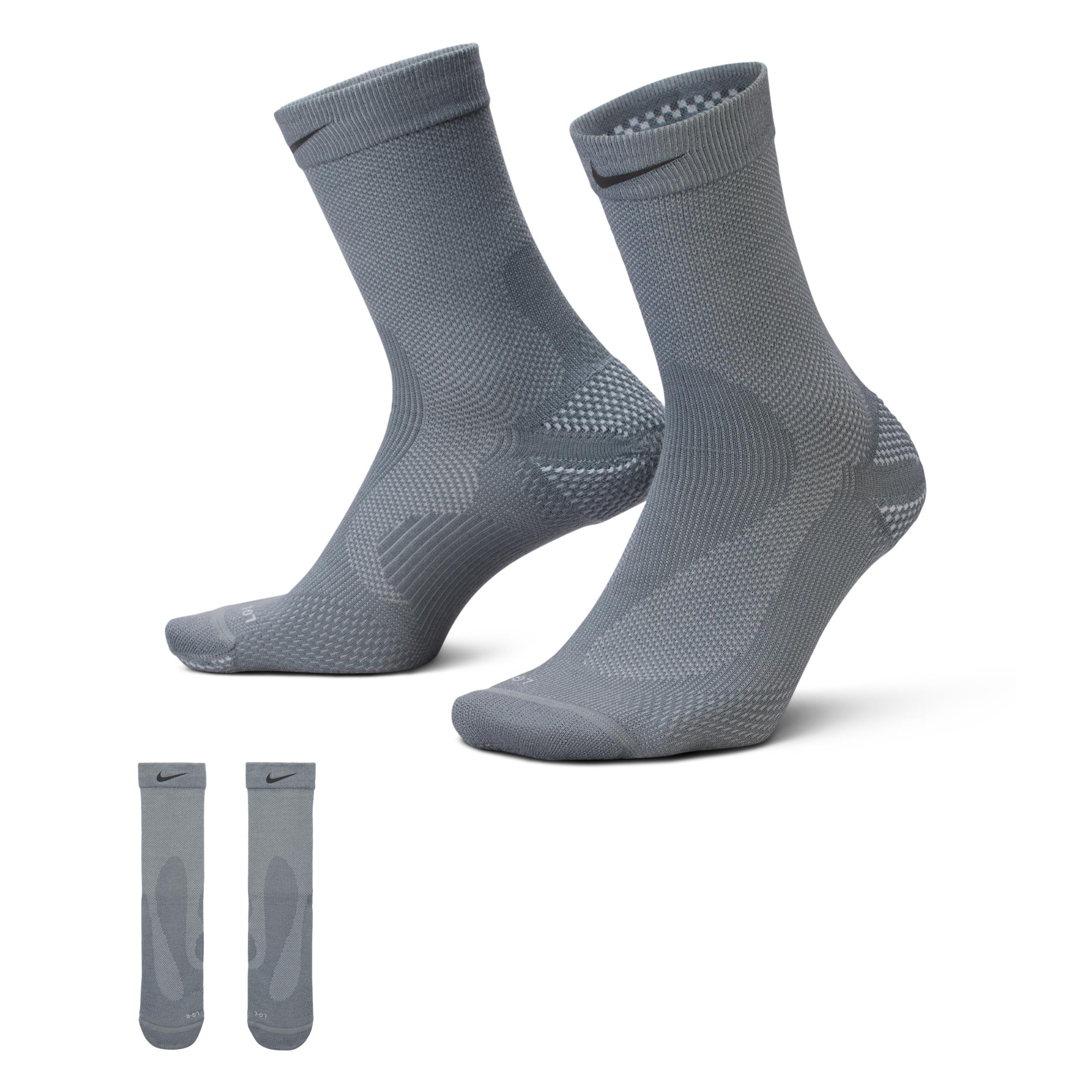 Nike Unisex Run Wool Running Crew Socks (1 Pair) by NIKE