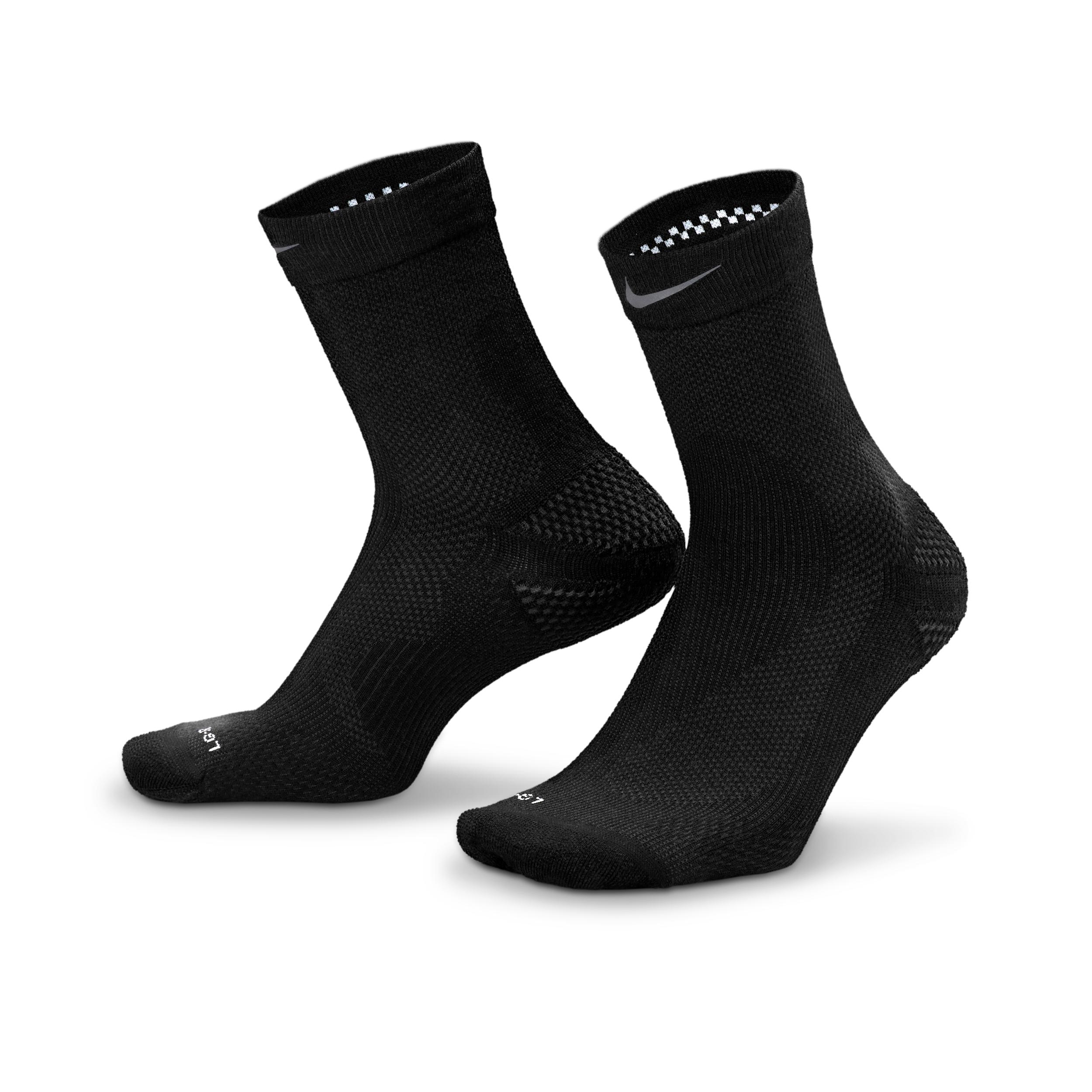 Nike Unisex Run Wool Running Micro-Crew Socks (1 Pair) by NIKE
