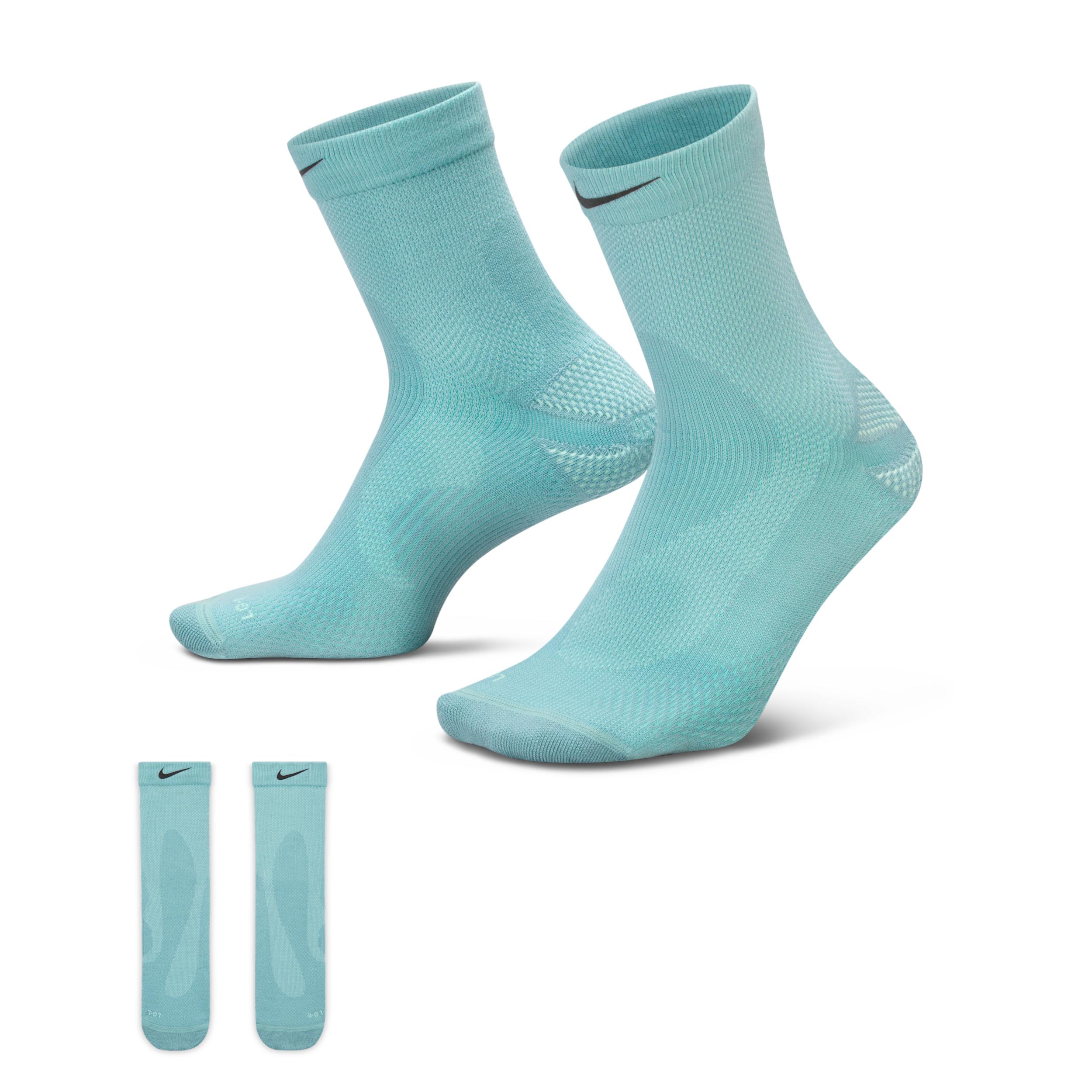 Nike Unisex Running Wool Micro Crew Socks (1 Pair) by NIKE