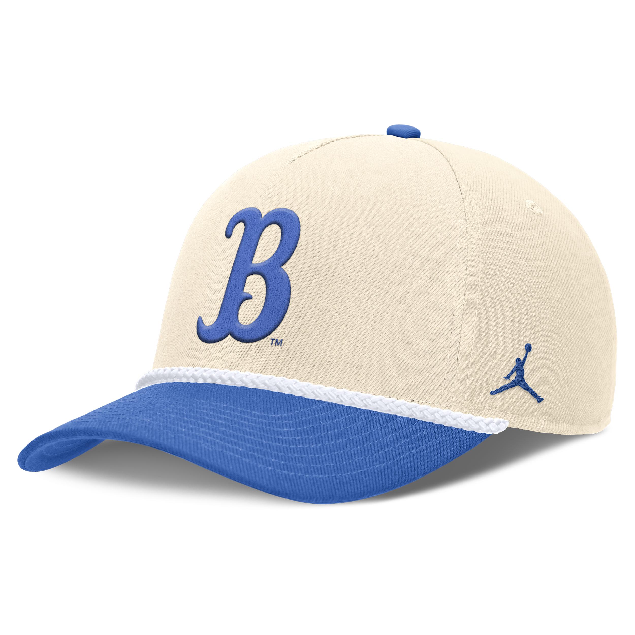 Nike Unisex UCLA Primetime Rope 2-Tone Rise Jordan Brand College Adjustable Hat by NIKE