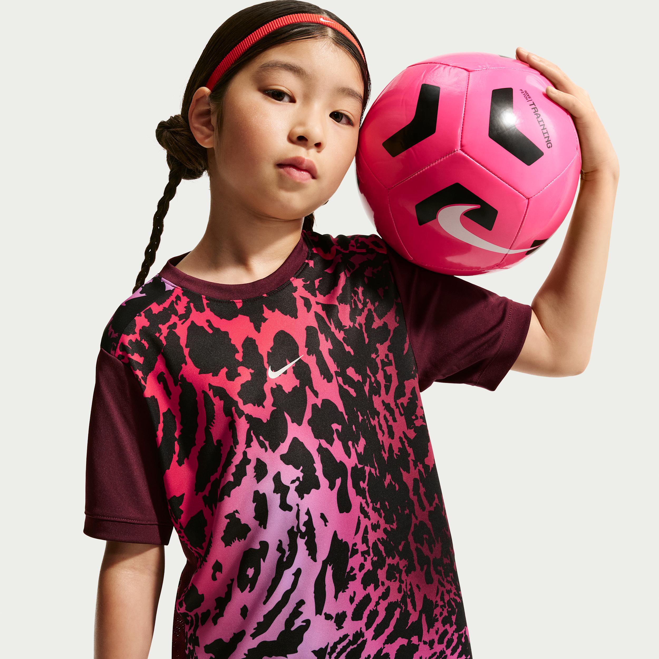 Nike United Academy Big Kids' (Girls') Dri-FIT Soccer Short-Sleeve Top by NIKE