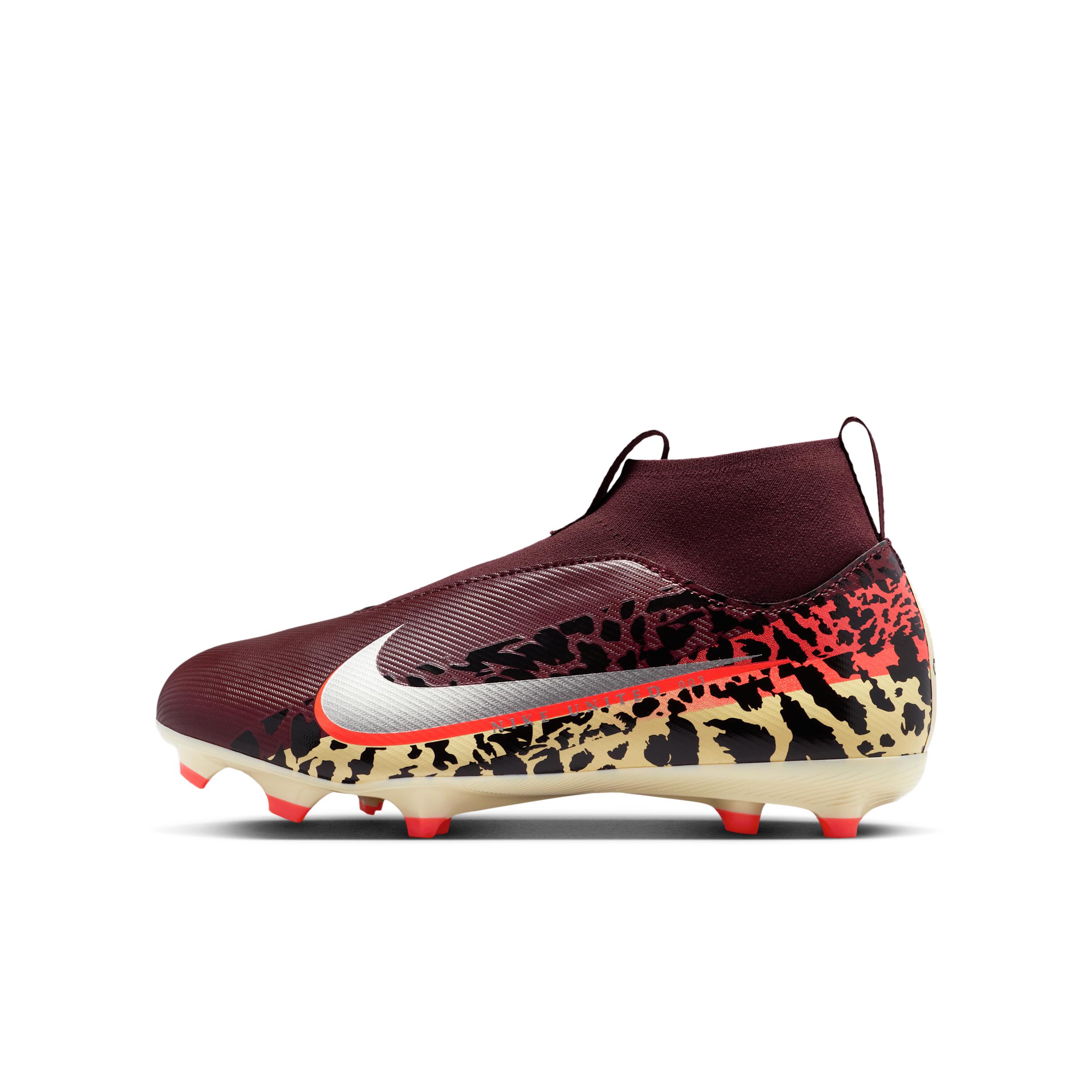 Nike United Jr. Mercurial Superfly 10 Academy Big Kids' Multi-Ground High-Top Soccer Cleats by NIKE