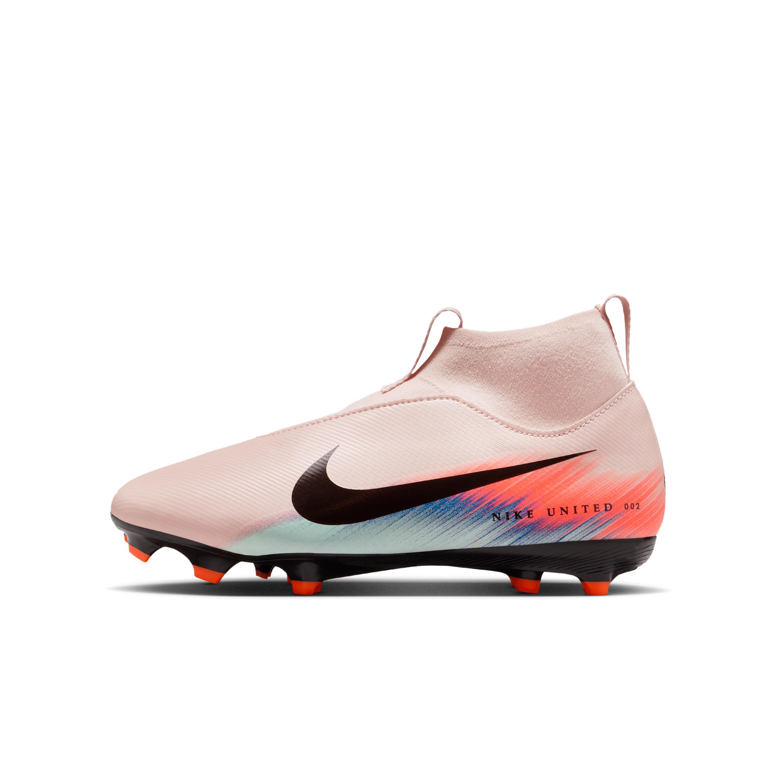 Nike United Jr. Mercurial Superfly 10 Academy Big Kids' Multi-Ground High-Top Soccer Cleats by NIKE