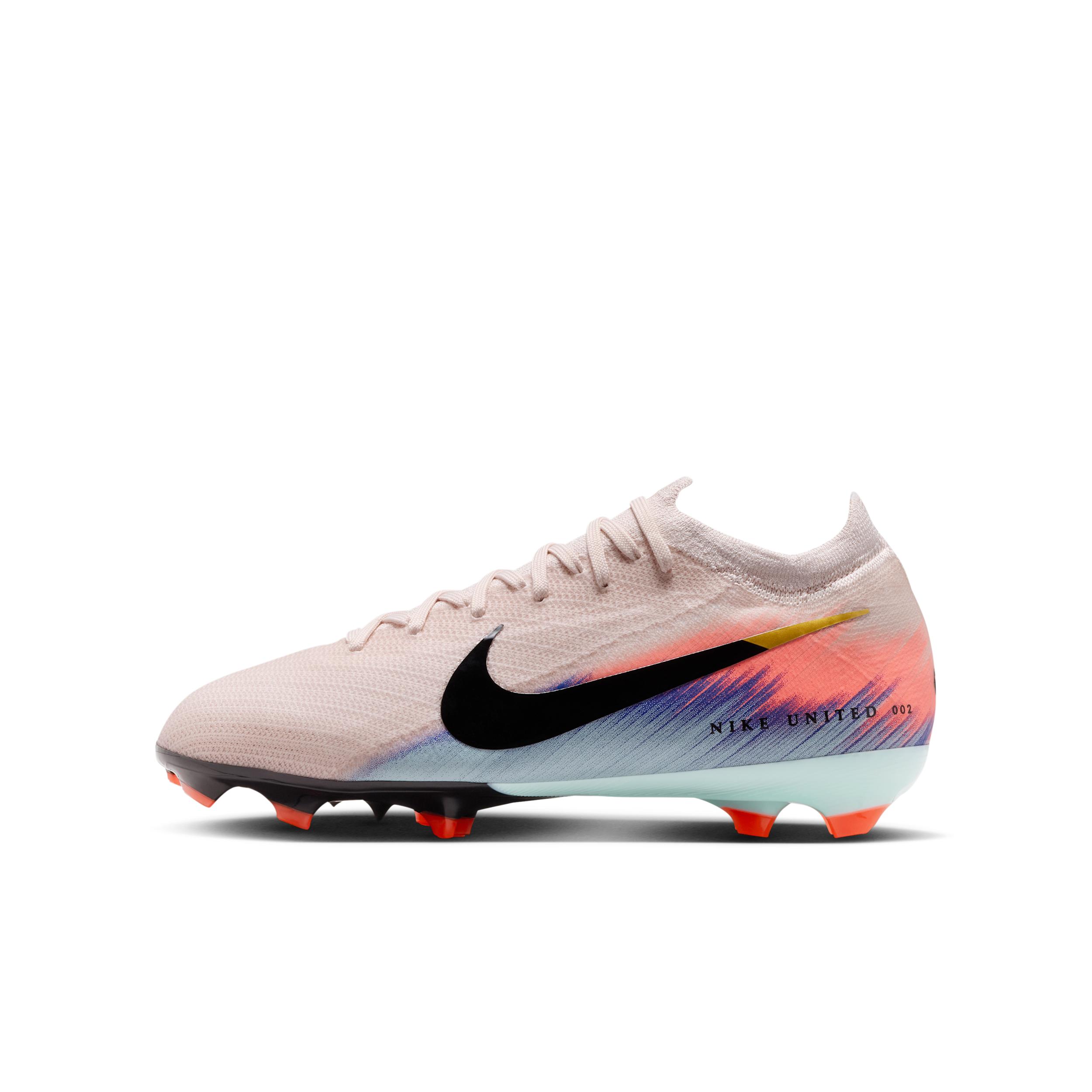 Nike United Jr. Mercurial Vapor 16 Pro Big Kids' Firm-Ground Low-Top Soccer Cleats by NIKE