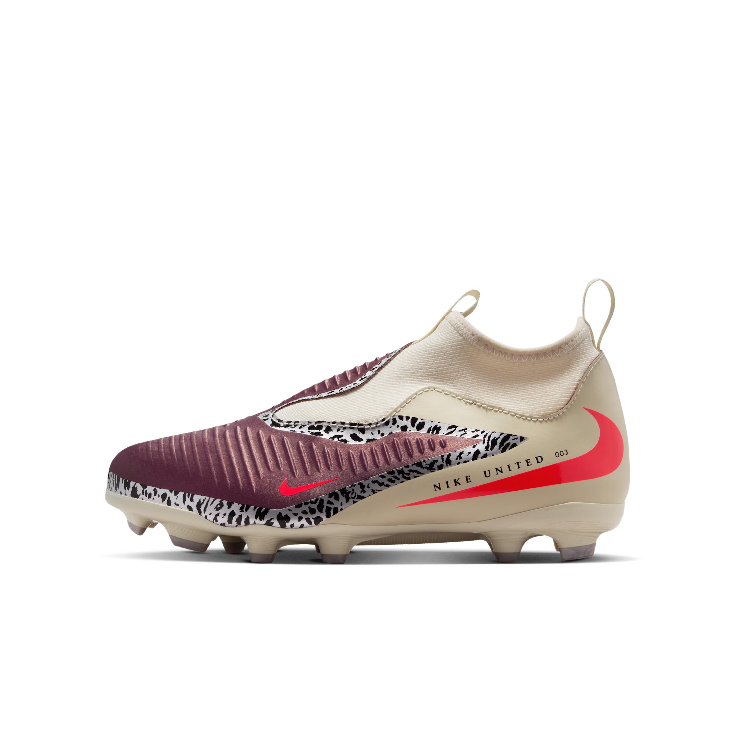 Nike United Jr. Phantom 6 High Academy Big Kids' Multi-Ground Soccer Cleats by NIKE