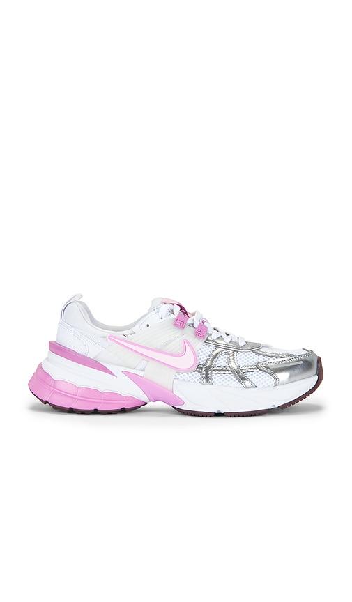 Nike V2K Run Sneaker in Pink,White by NIKE