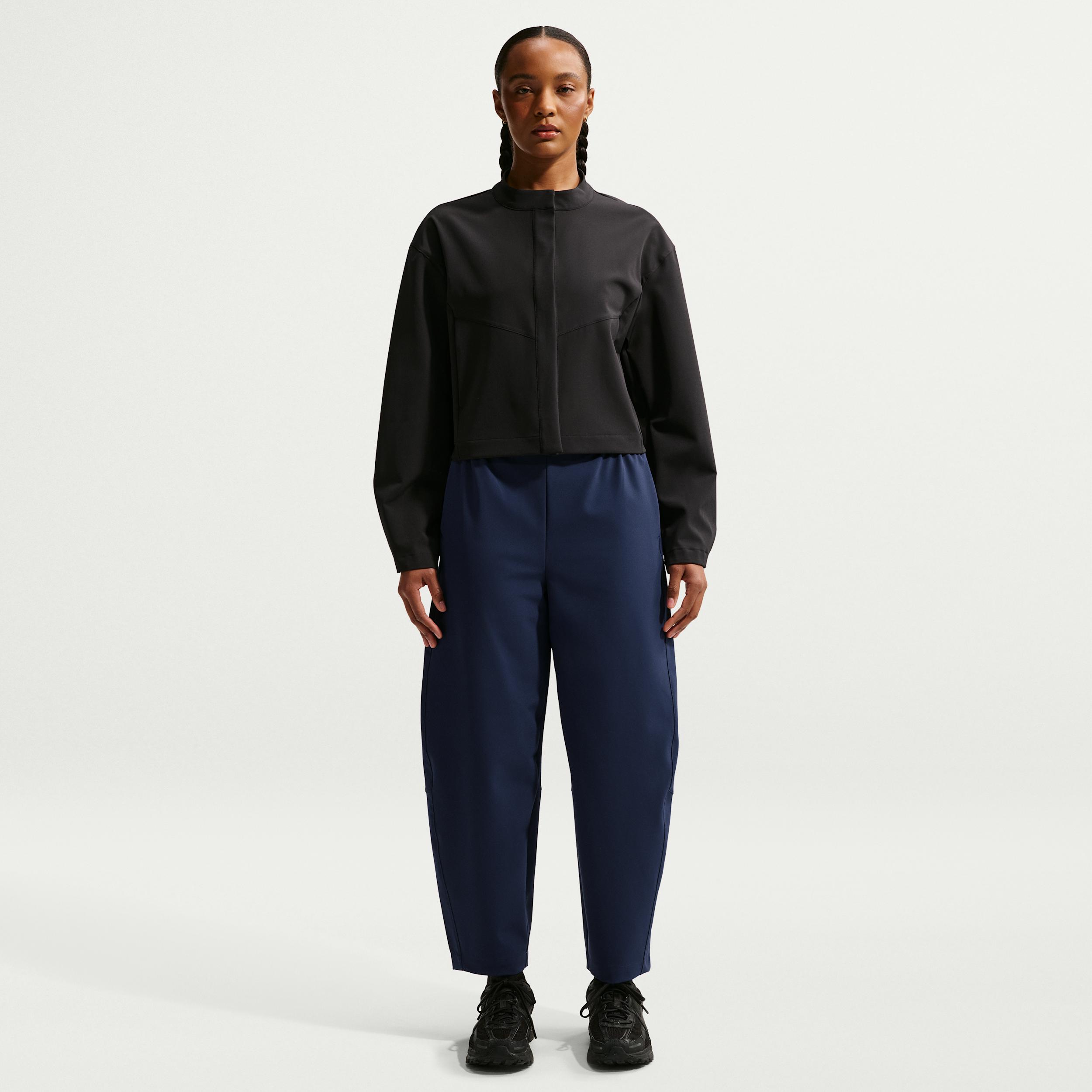 Nike Women's 24.7 PerfectStretch Dri-FIT High-Waisted Loose Barrel-Leg Pants by NIKE