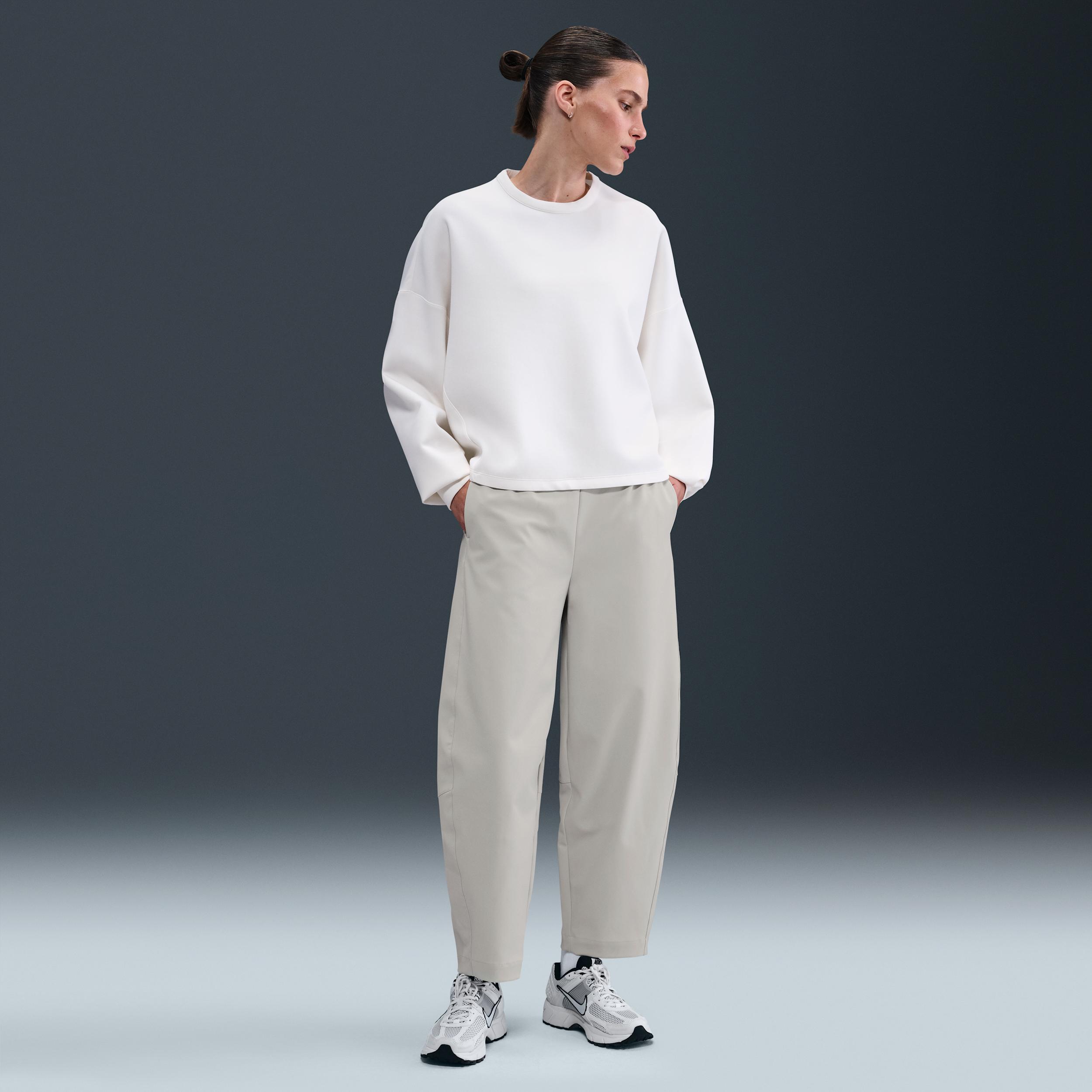 Nike Women's 24.7 PerfectStretch Dri-FIT High-Waisted Loose Barrel-Leg Pants by NIKE